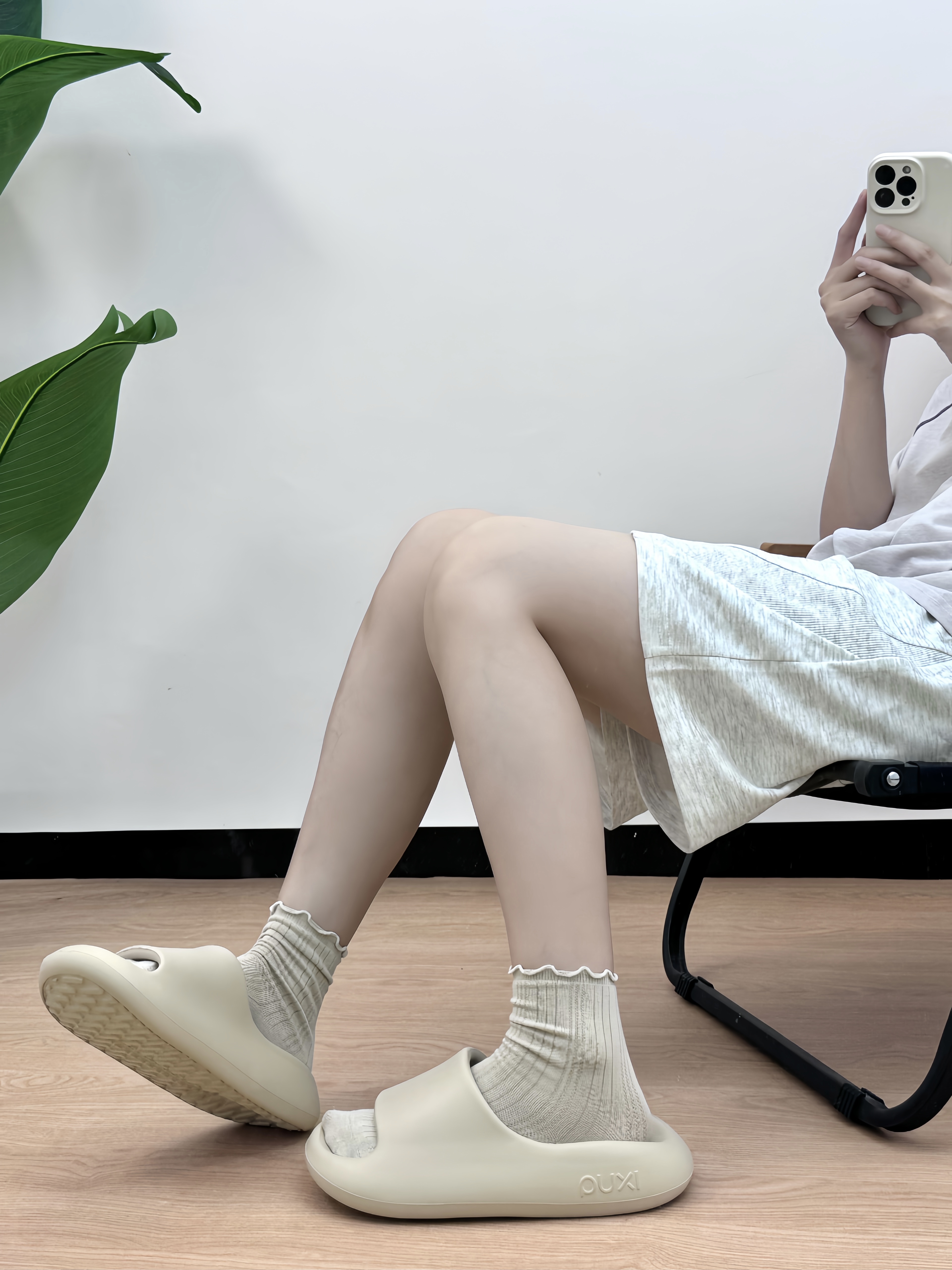 我的懒人拖鞋~上脚软乎乎的好舒服😌