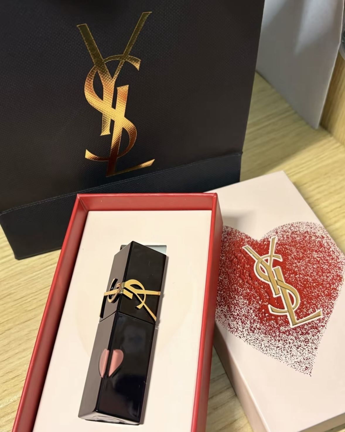 YSL爱心限定｜440野玫瑰开箱