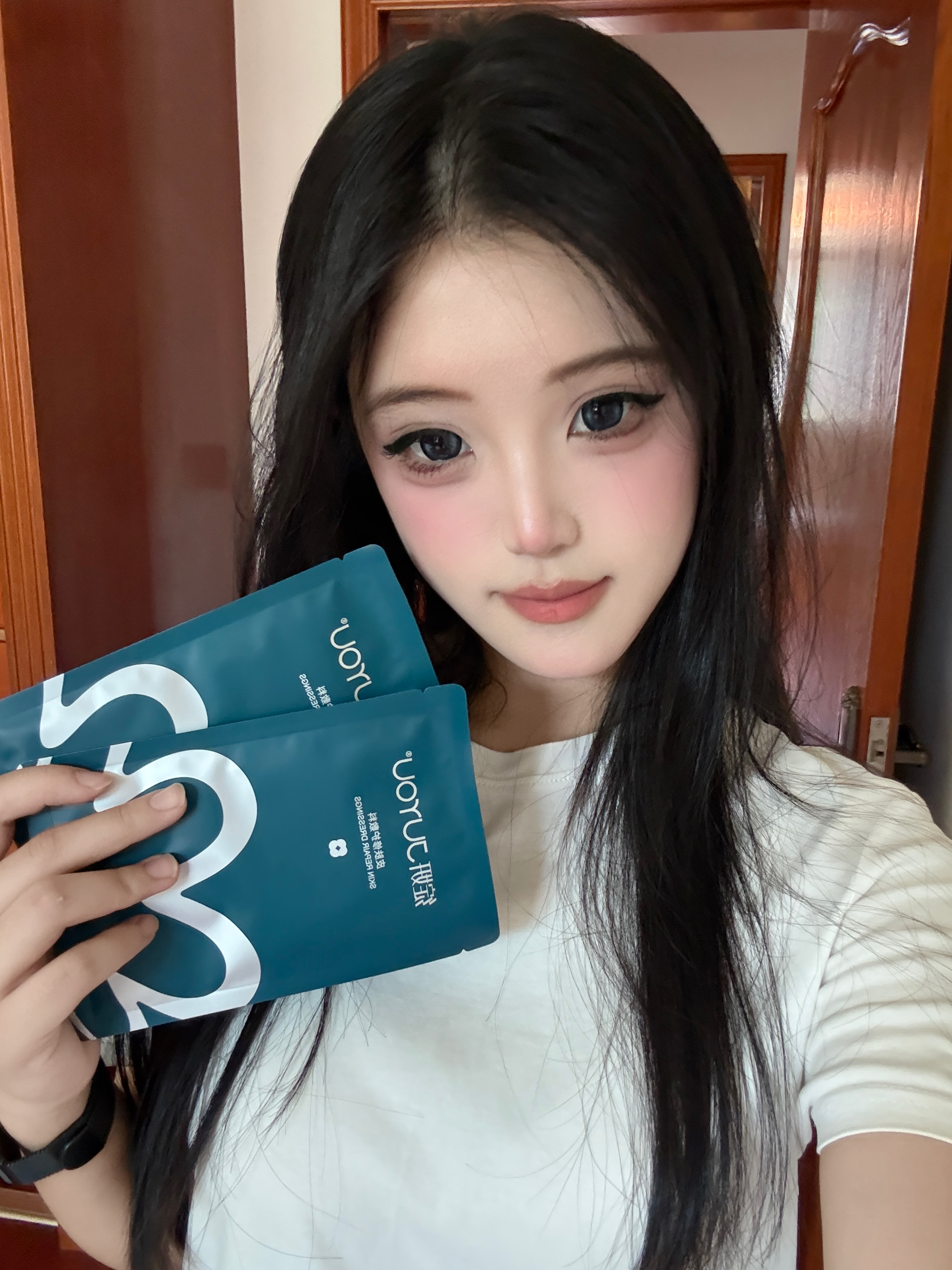 皮肤好好～化妆都不会卡粉啦