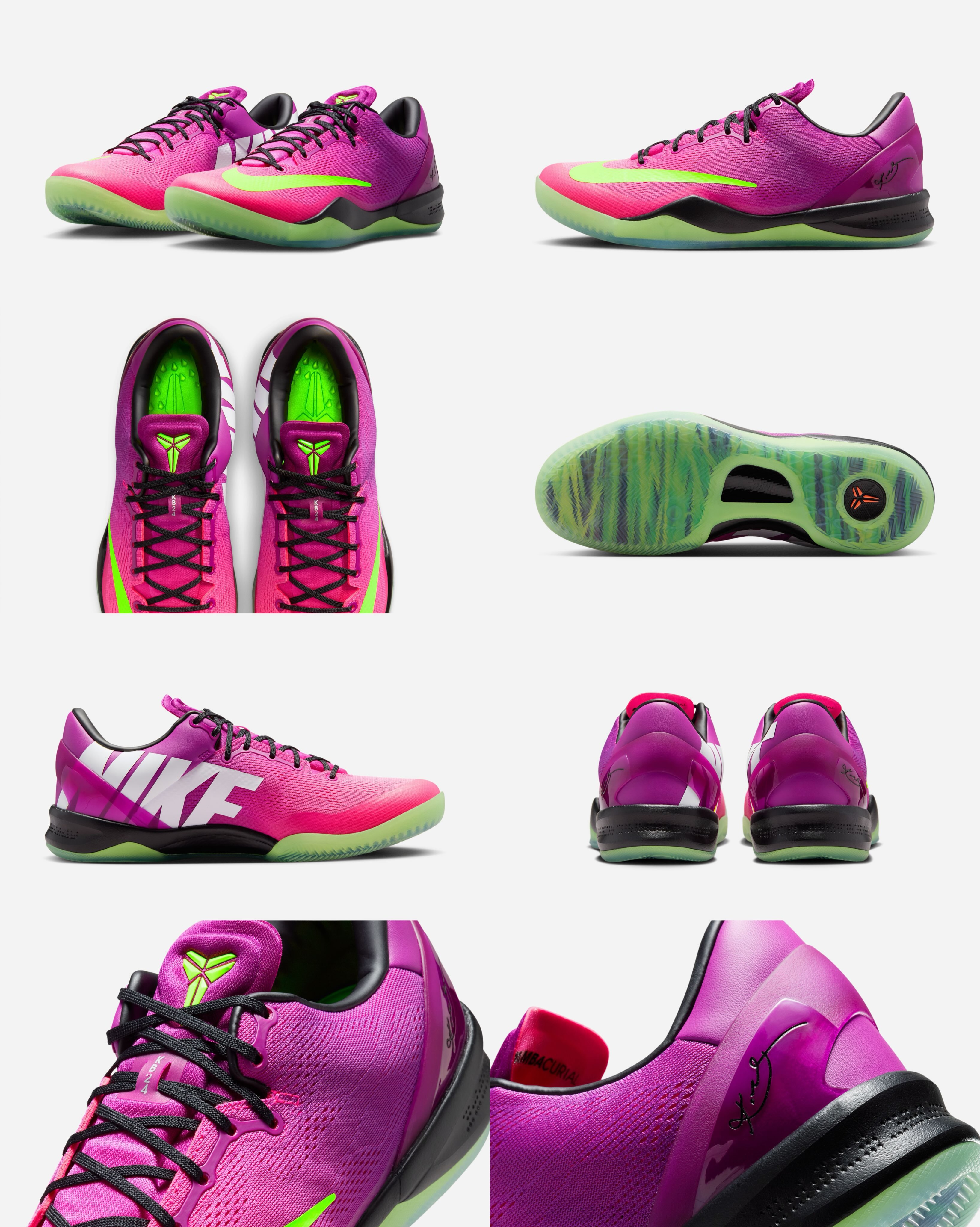 曼巴刺客归来!Nike Kobe8 Mambacurial「刺客」正式复刻