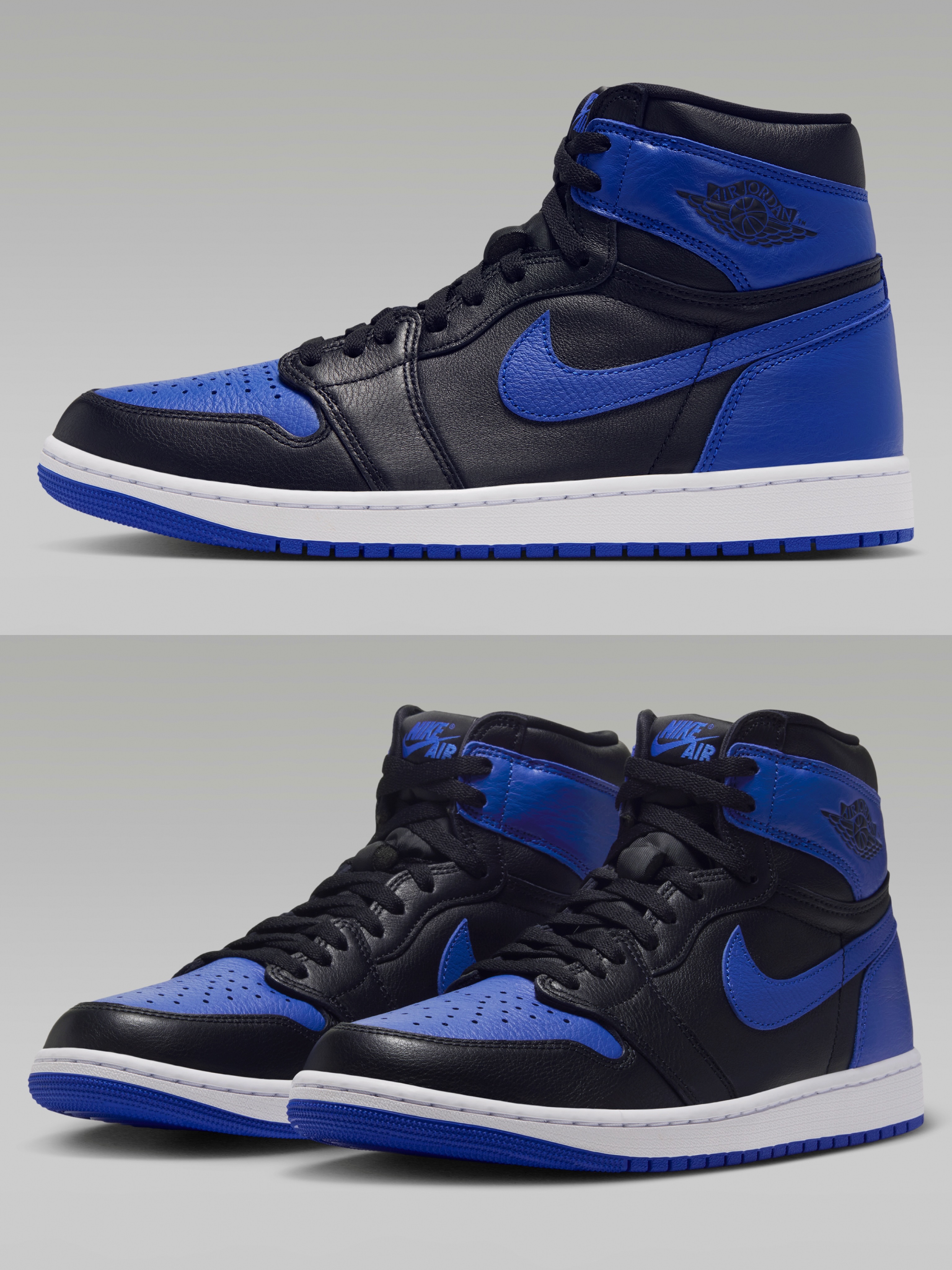 鞋迷重磅期待！Air Jordan1 High OG Royal元年黑蓝复刻，发售信息公布