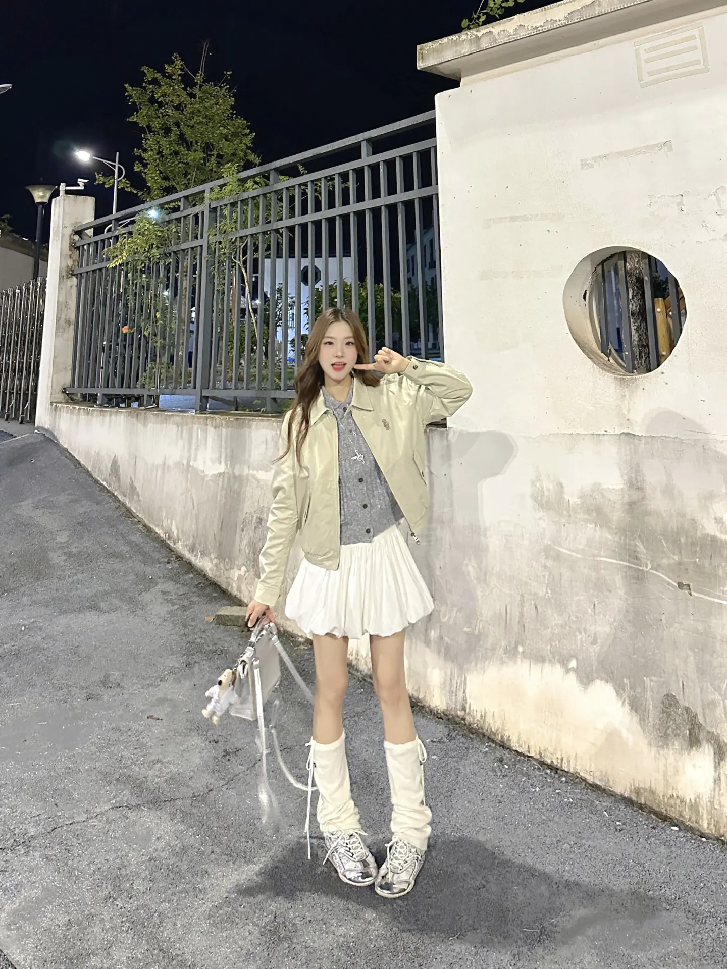 早秋miu系随意叠穿~好洋气的配色!
