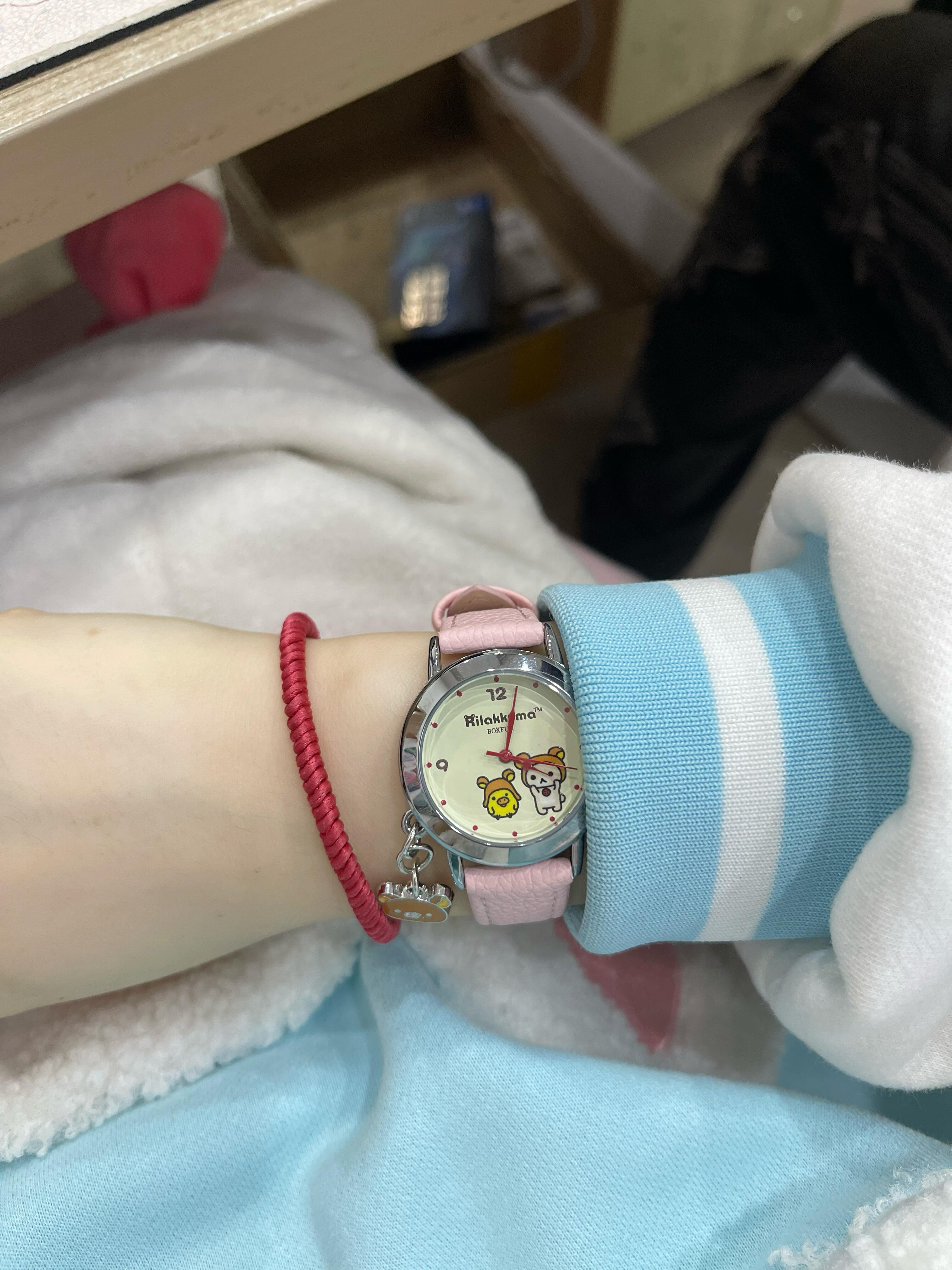 轻松小熊联名手表，少女心直接爆棚💖