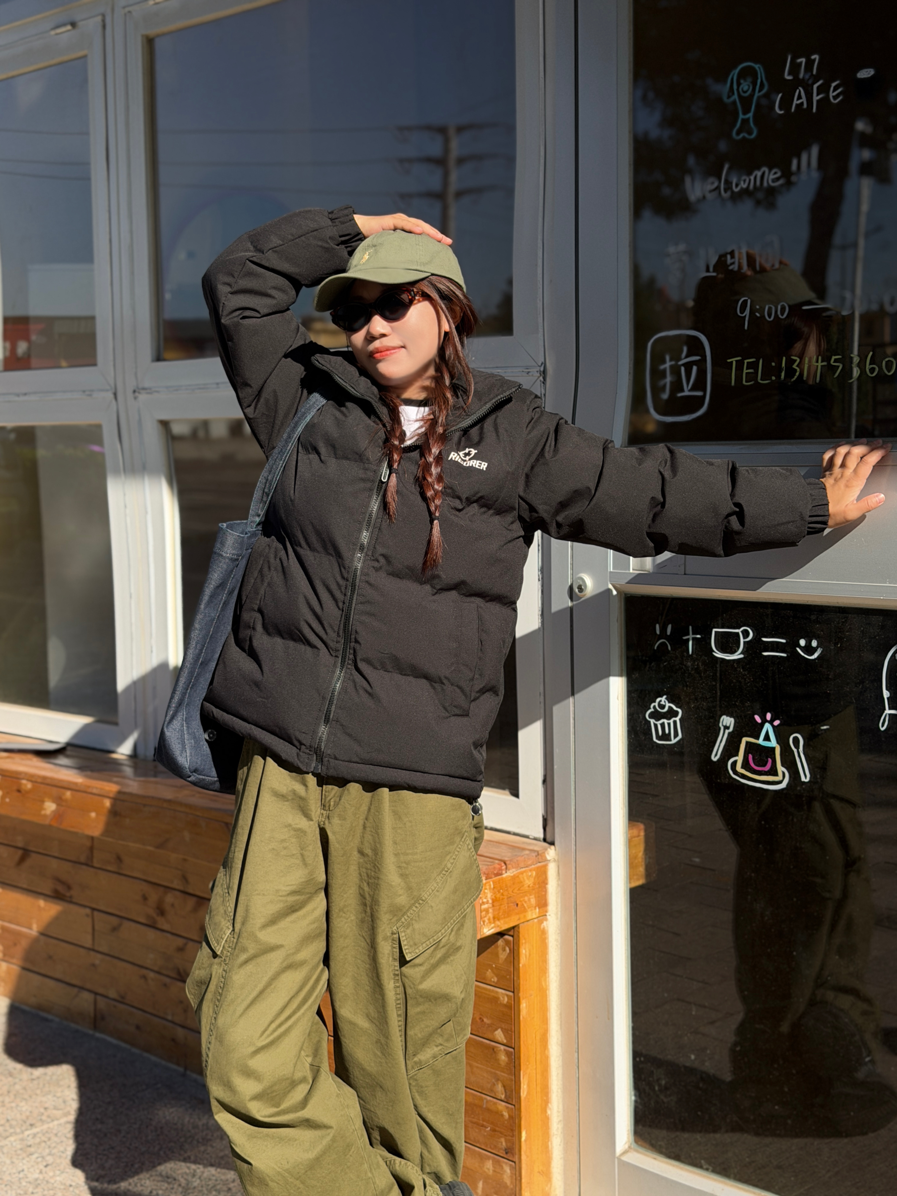 ꪔ̤̥ꪔ̤̮ꪔ̤̫不费力的秋冬look｜准者棉服日常出街