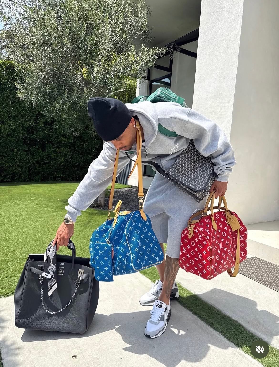 LV Keepall｜Hip-hop玩家的出行刚需