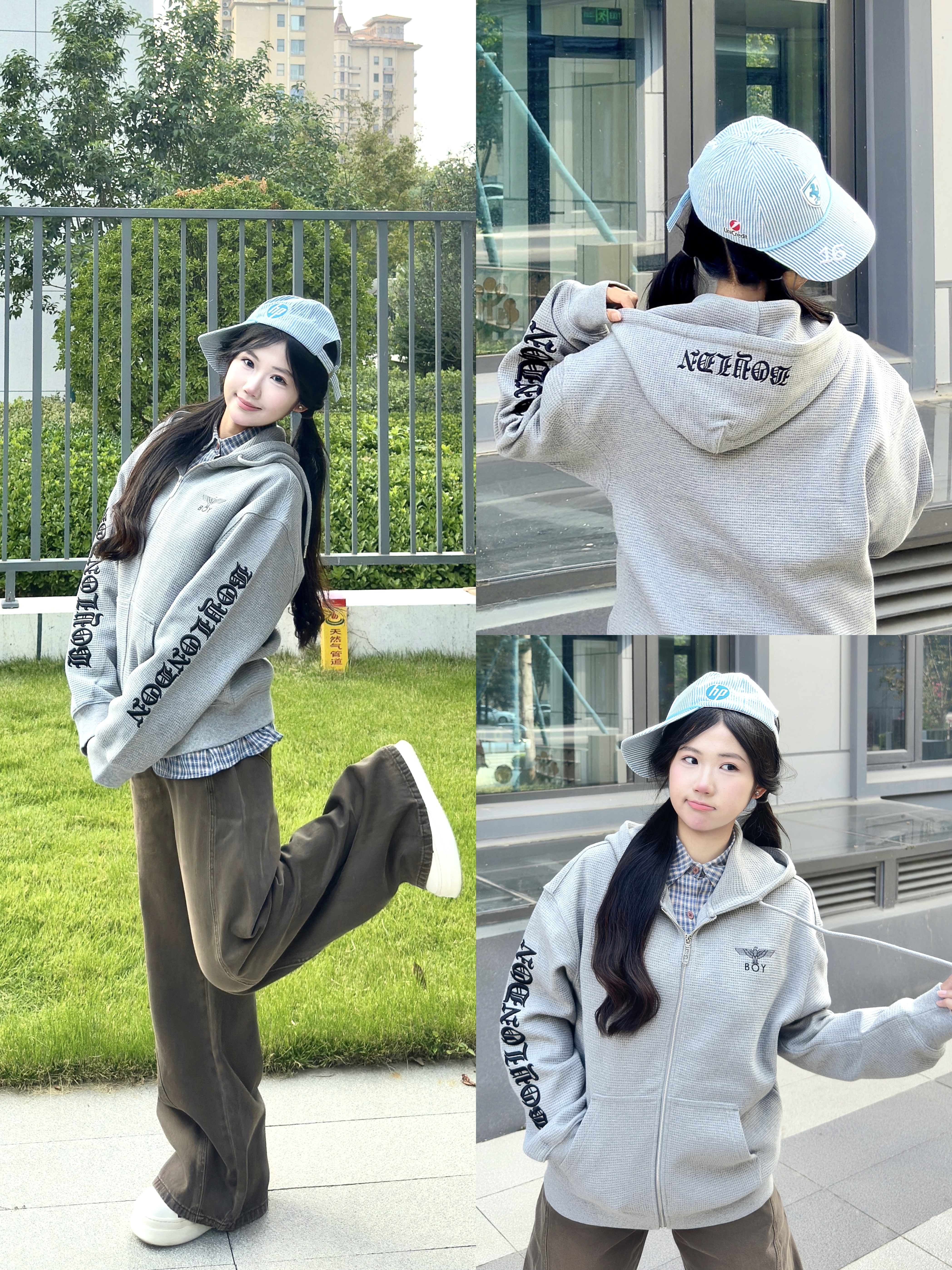 国庆假期出游ootd🤔哥特字母好Cool～