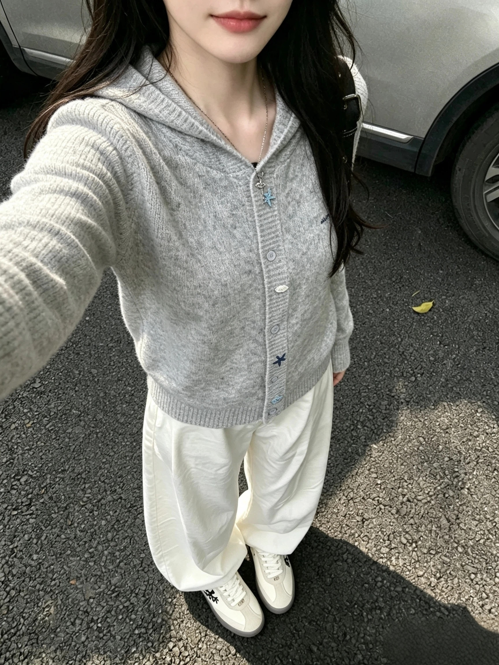 浅色系穿搭✨休闲出门～
