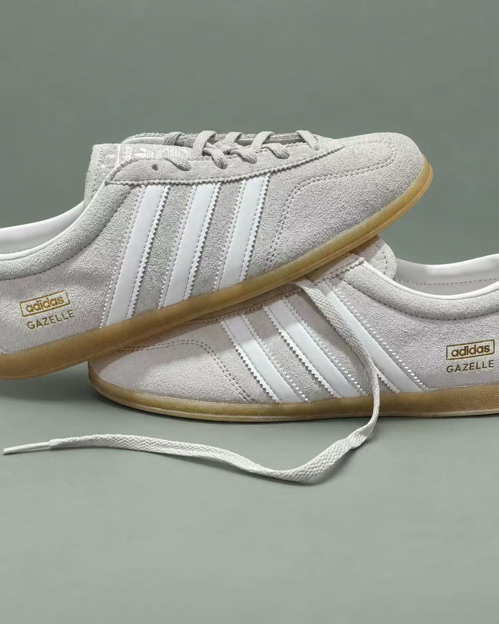 清冷浅灰🤍Adidas Gazelle复古德训鞋太绝了