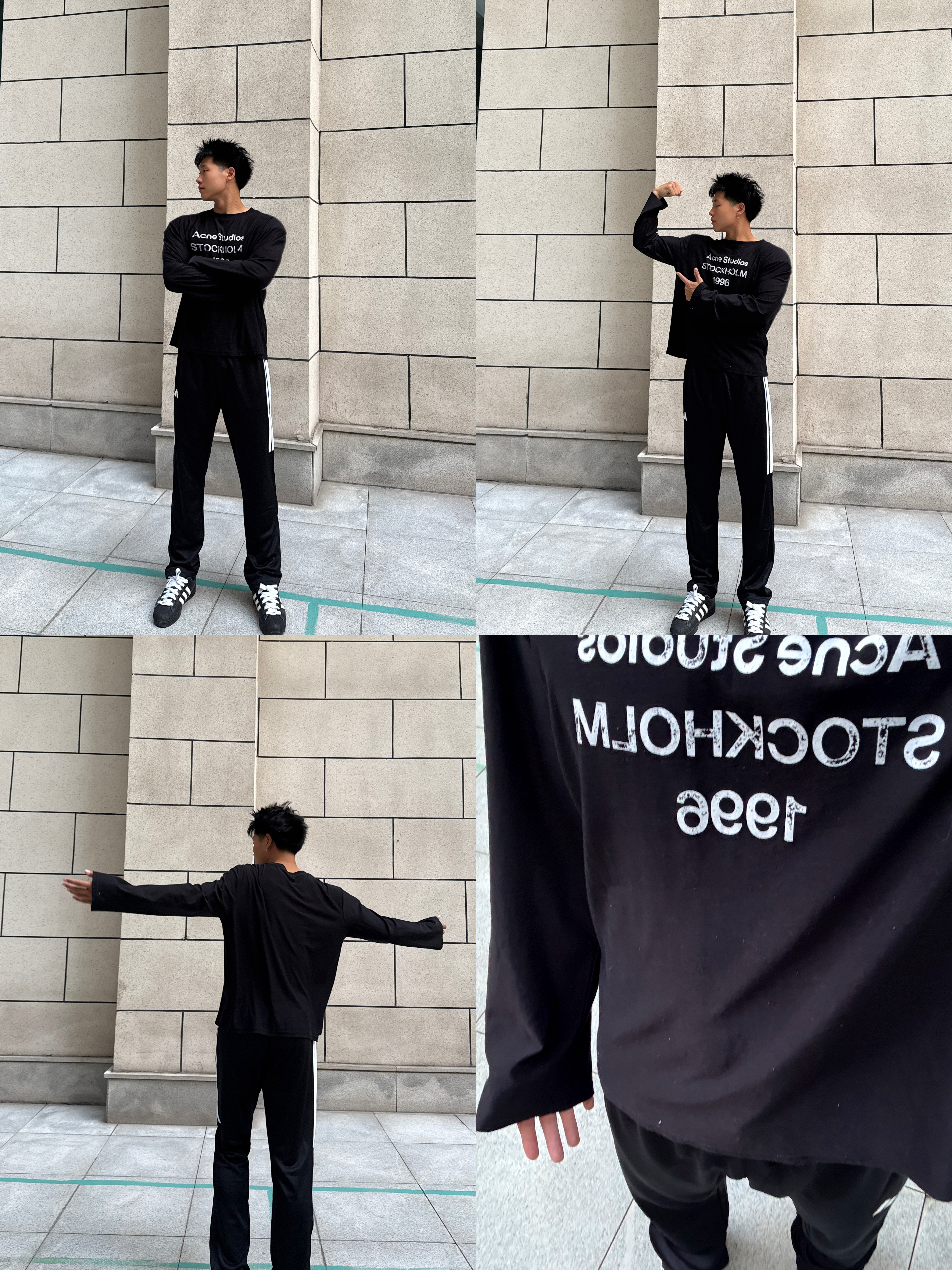 黑系秋日穿搭｜男生懒人氛围感直接拉满✨