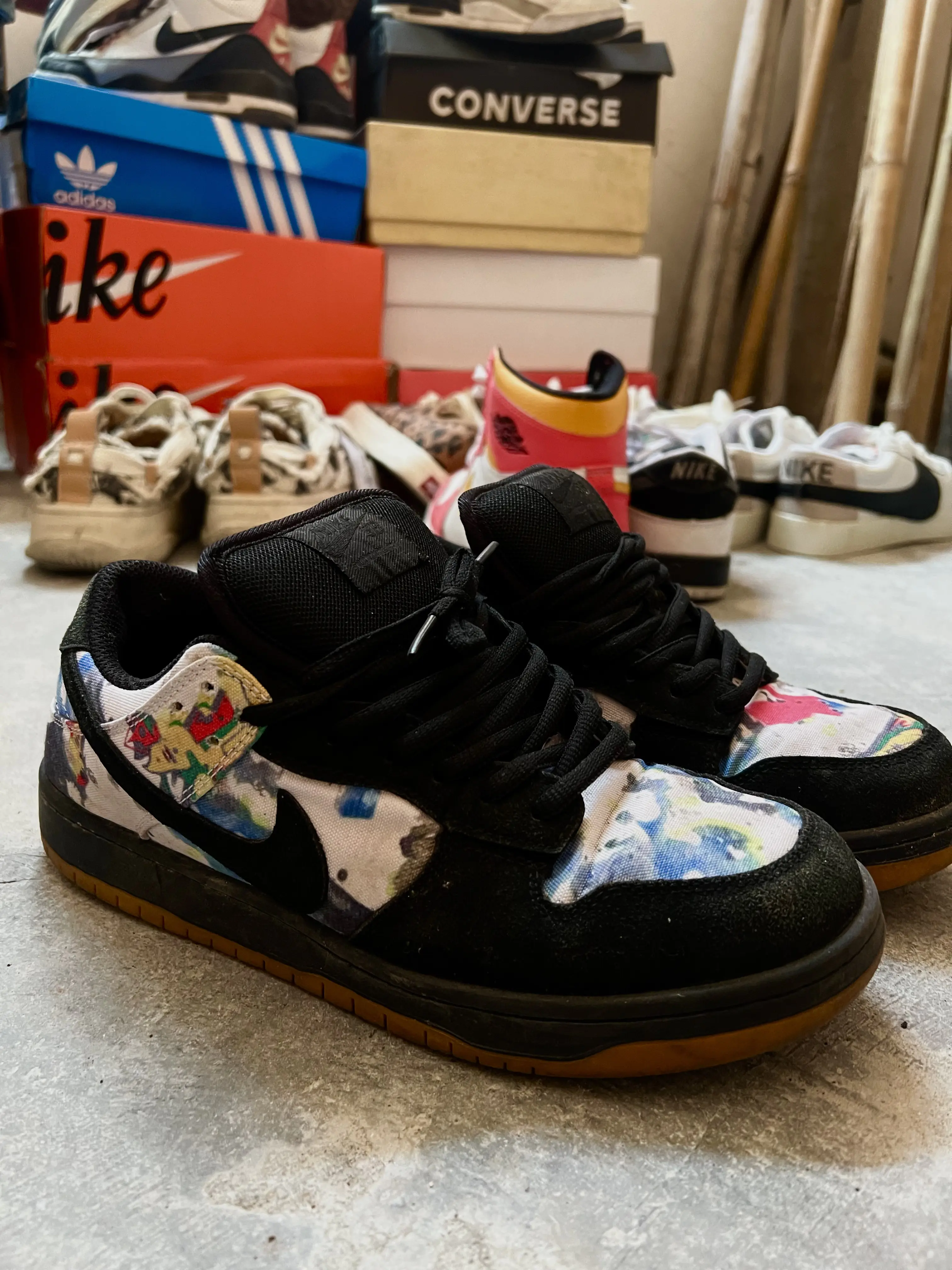 Supreme联名SB Dunk真的很难不爱✨ 涂鸦艺术感拉满