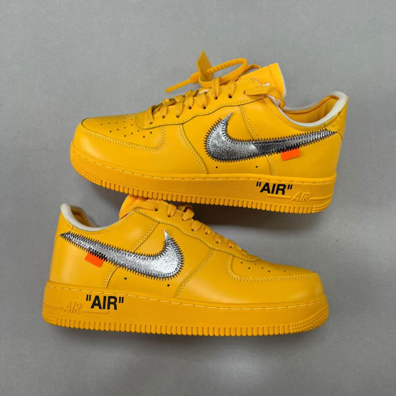 阳光大黄鞋💛OW联名空军一号，艺术馆配色太炸街👟