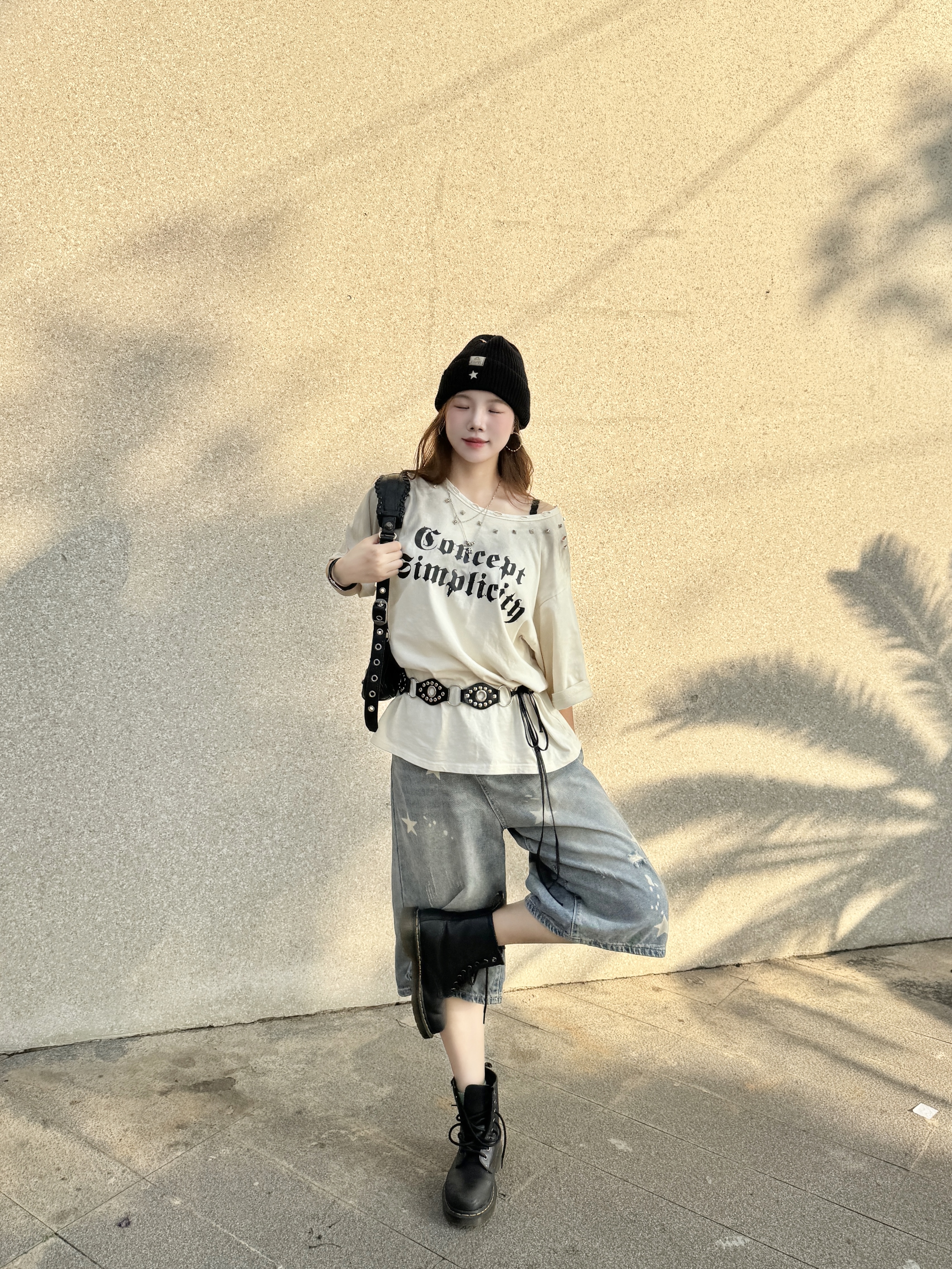 甜酷街头风Ootd | 早秋🍂就是乱穿的季节⁺★ ᯓ