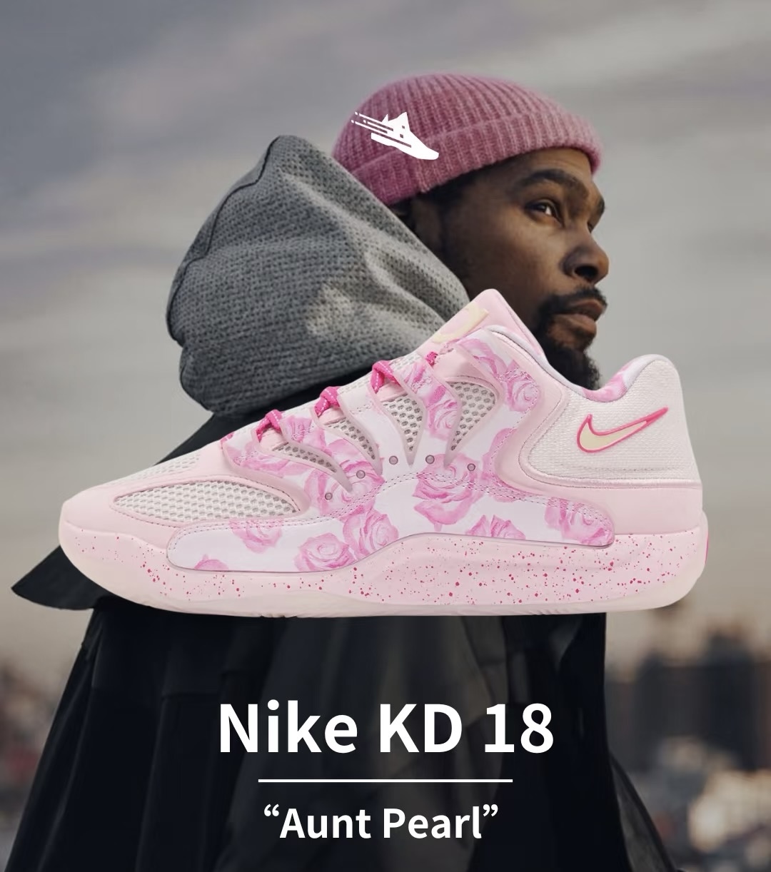 Nike KD18 Aunt Pearl