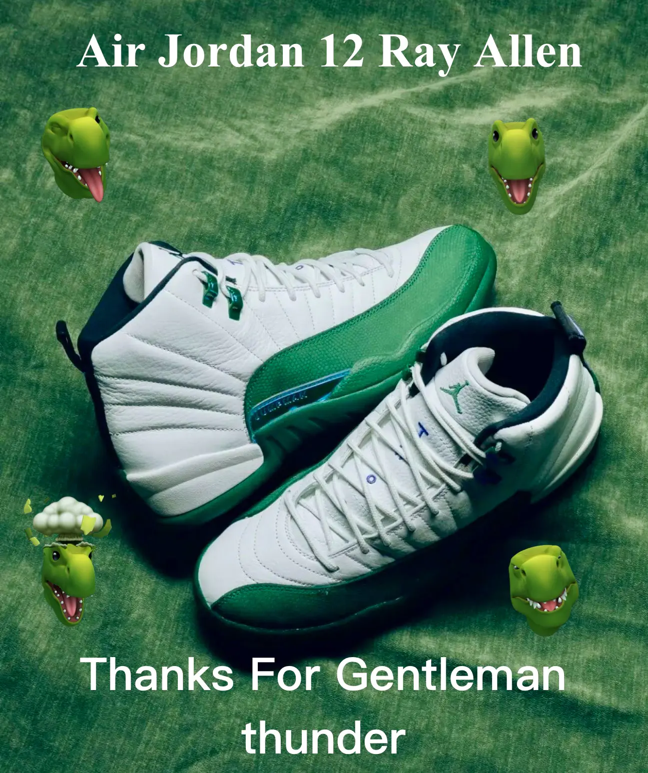 Air Jordan 12 雷阿伦密尔沃基雄鹿PE发售来袭🔥
