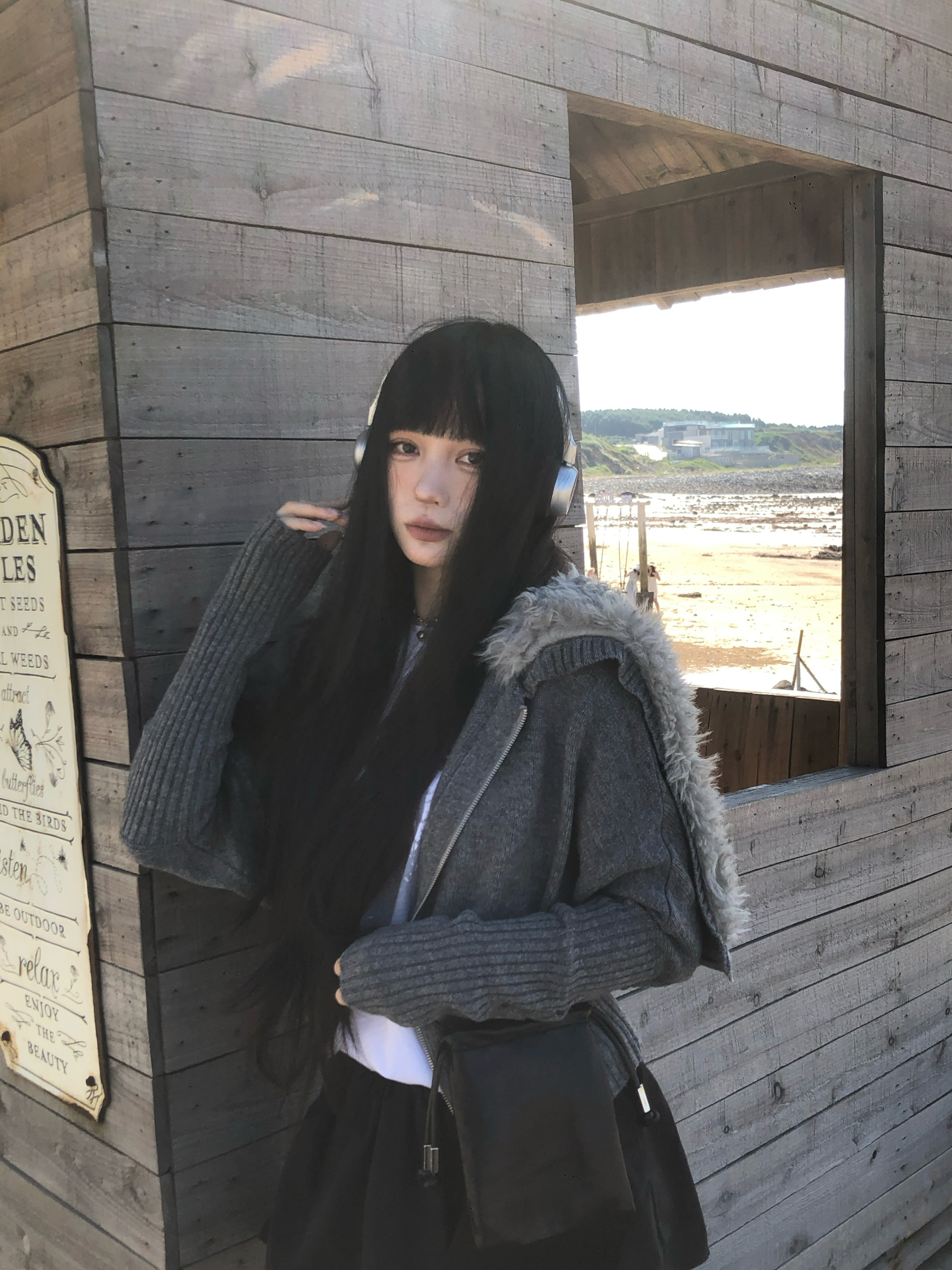 海边韩系氛围look🎵