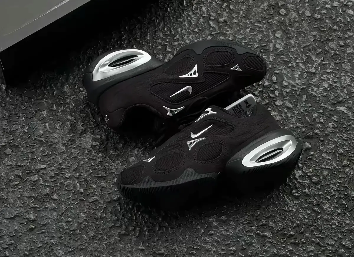 ⚫️机能风黑银|Nike Ozmorph黑银复古老爹鞋