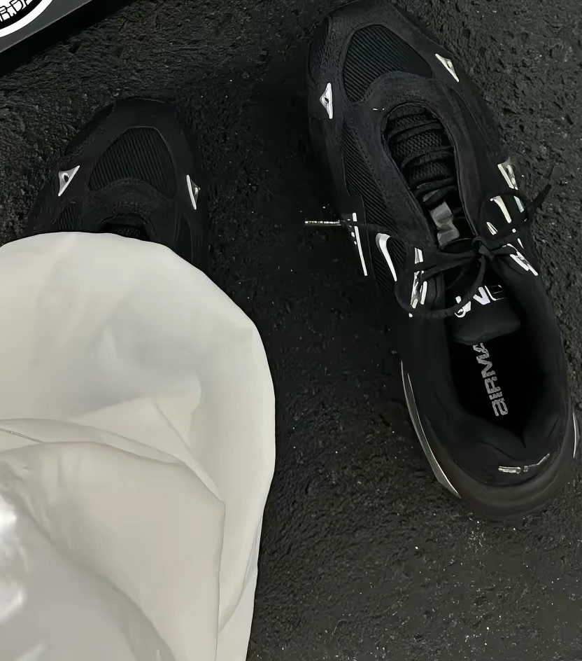 ⚫️机能风黑银|Nike Ozmorph黑银复古老爹鞋