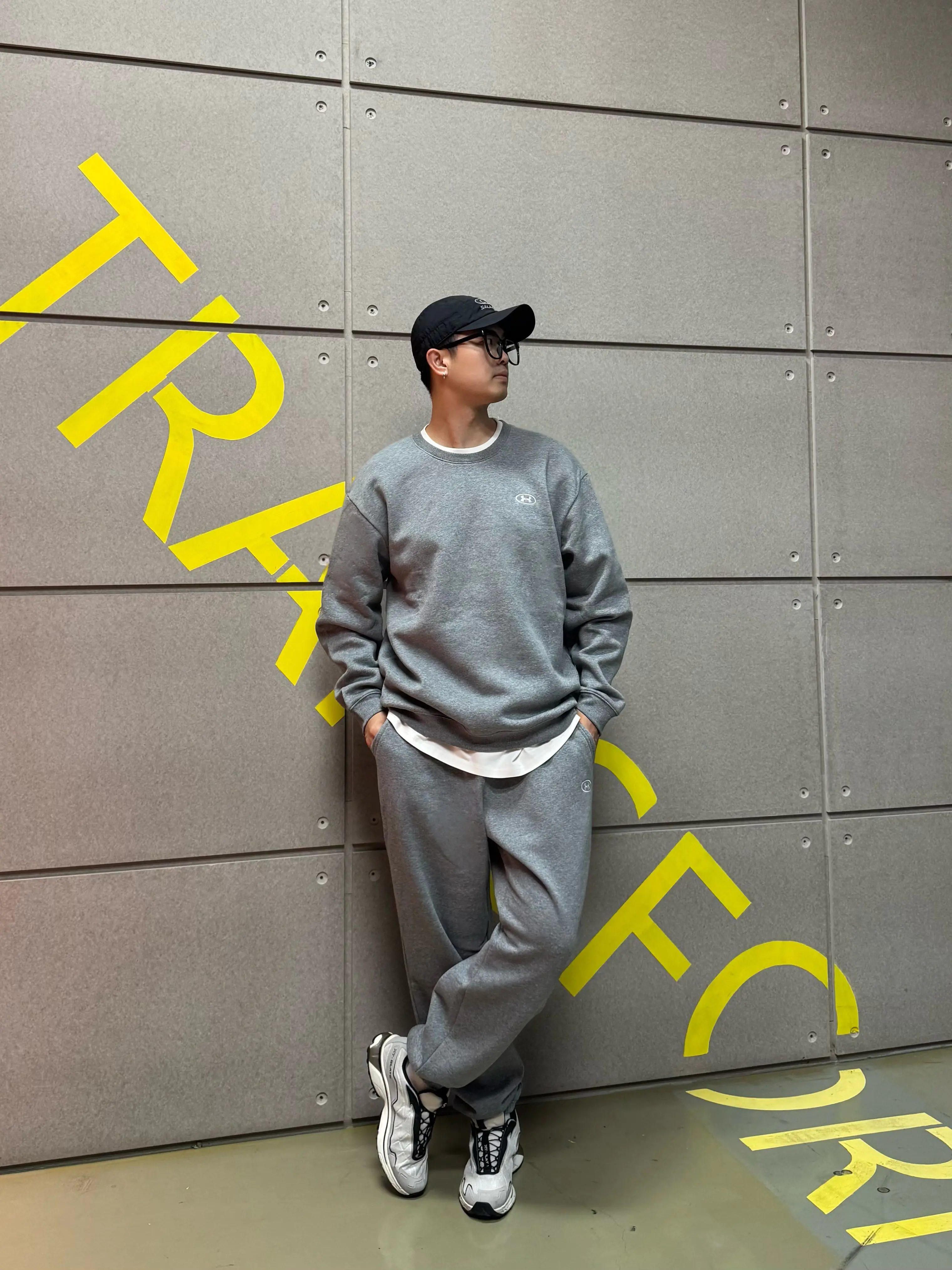 秋冬男生套装🍂UA软糯抓绒巨百搭!