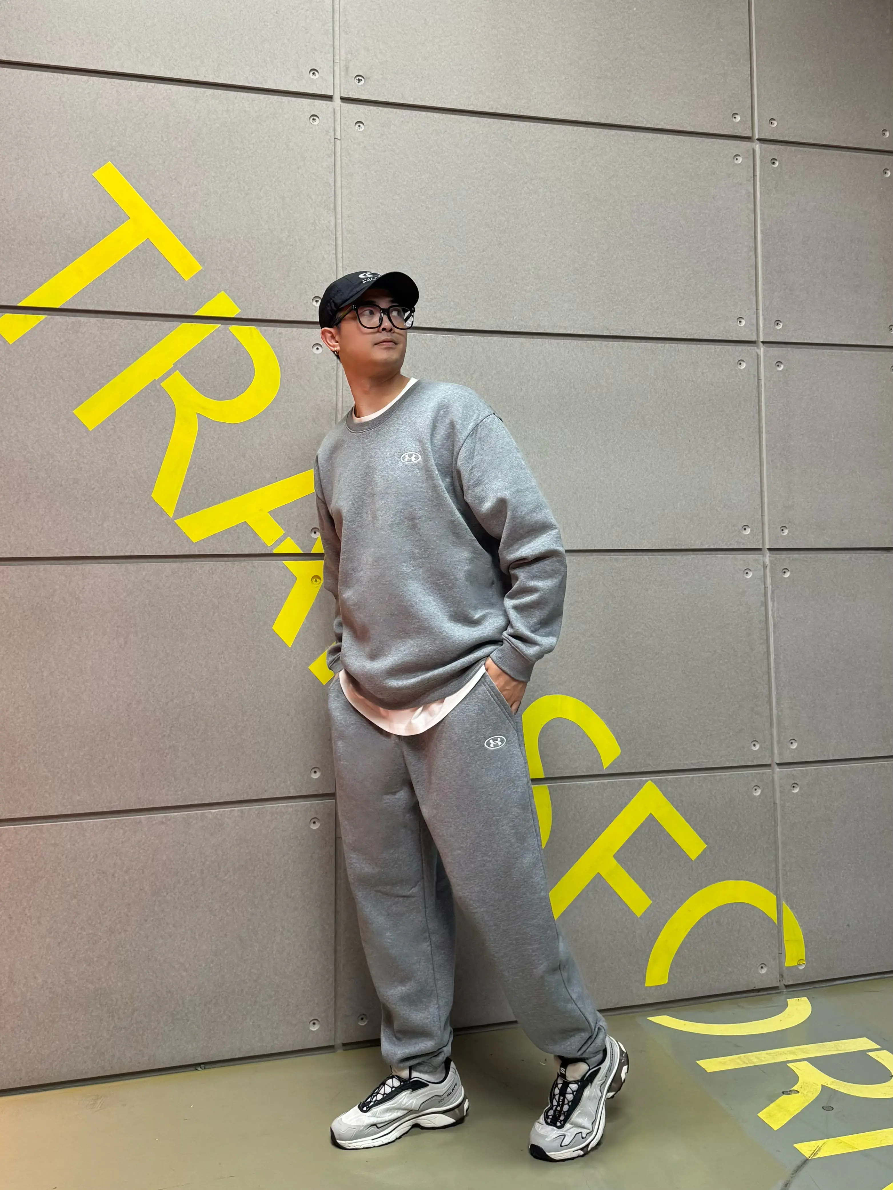 秋冬男生套装🍂UA软糯抓绒巨百搭!