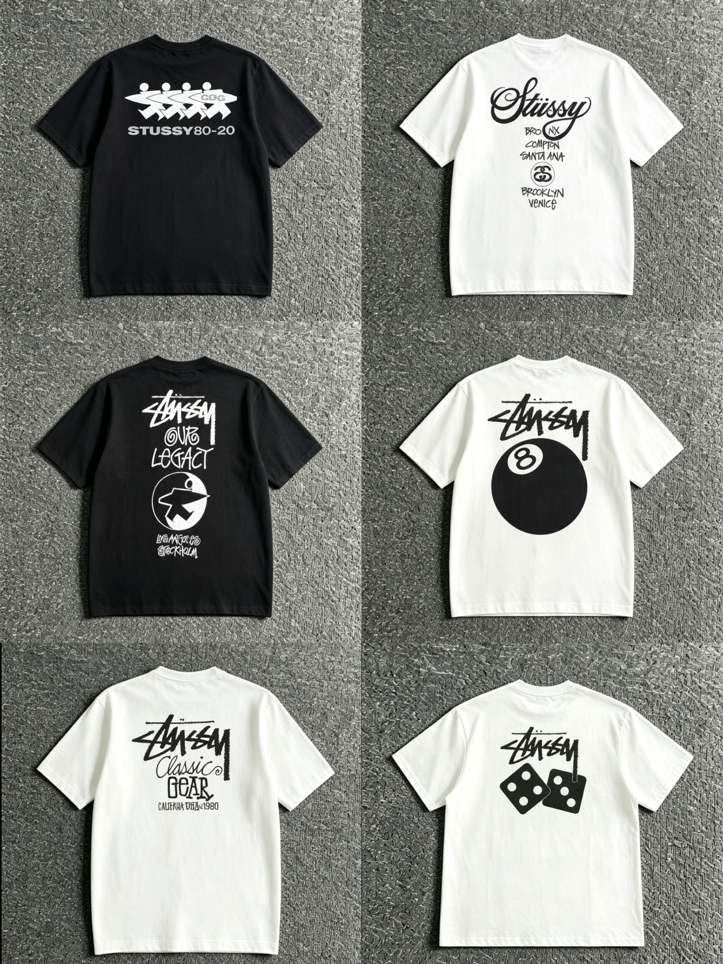 stussy/经典款型玩味设计