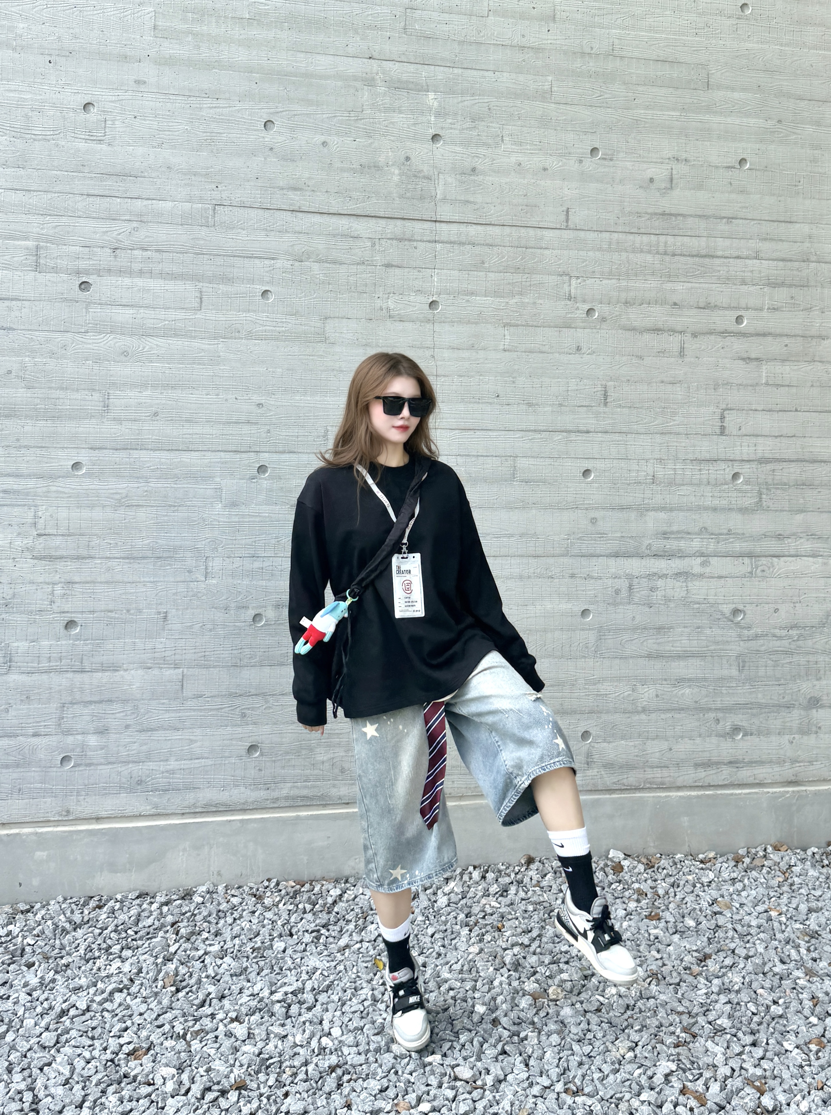 𝗼𝘂𝘁𝗳𝗶𝘁𝘀˚♡. 美式复古真的穿不腻 . 🖤