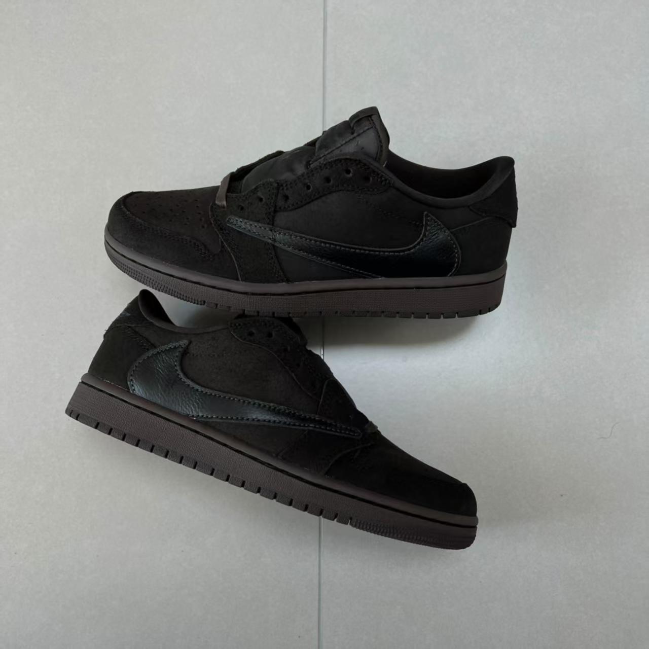 暗黑狠货🖤TS倒钩9.0 Velvet Brown黑棕低帮