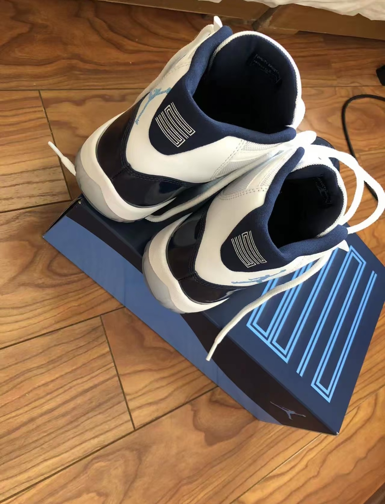✨AJ11 Retro UNC 开箱上脚实拍💙