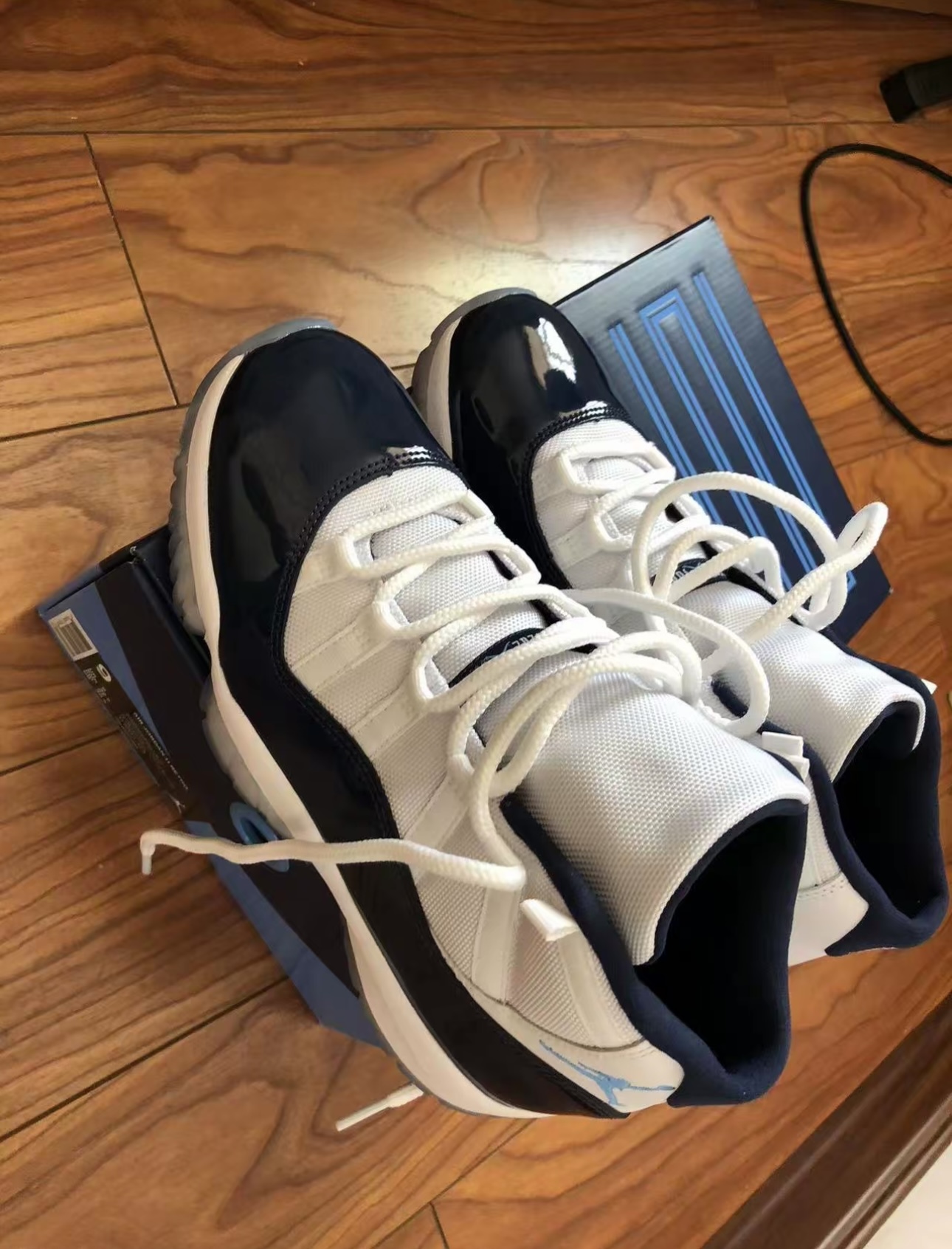 ✨AJ11 Retro UNC 开箱上脚实拍💙