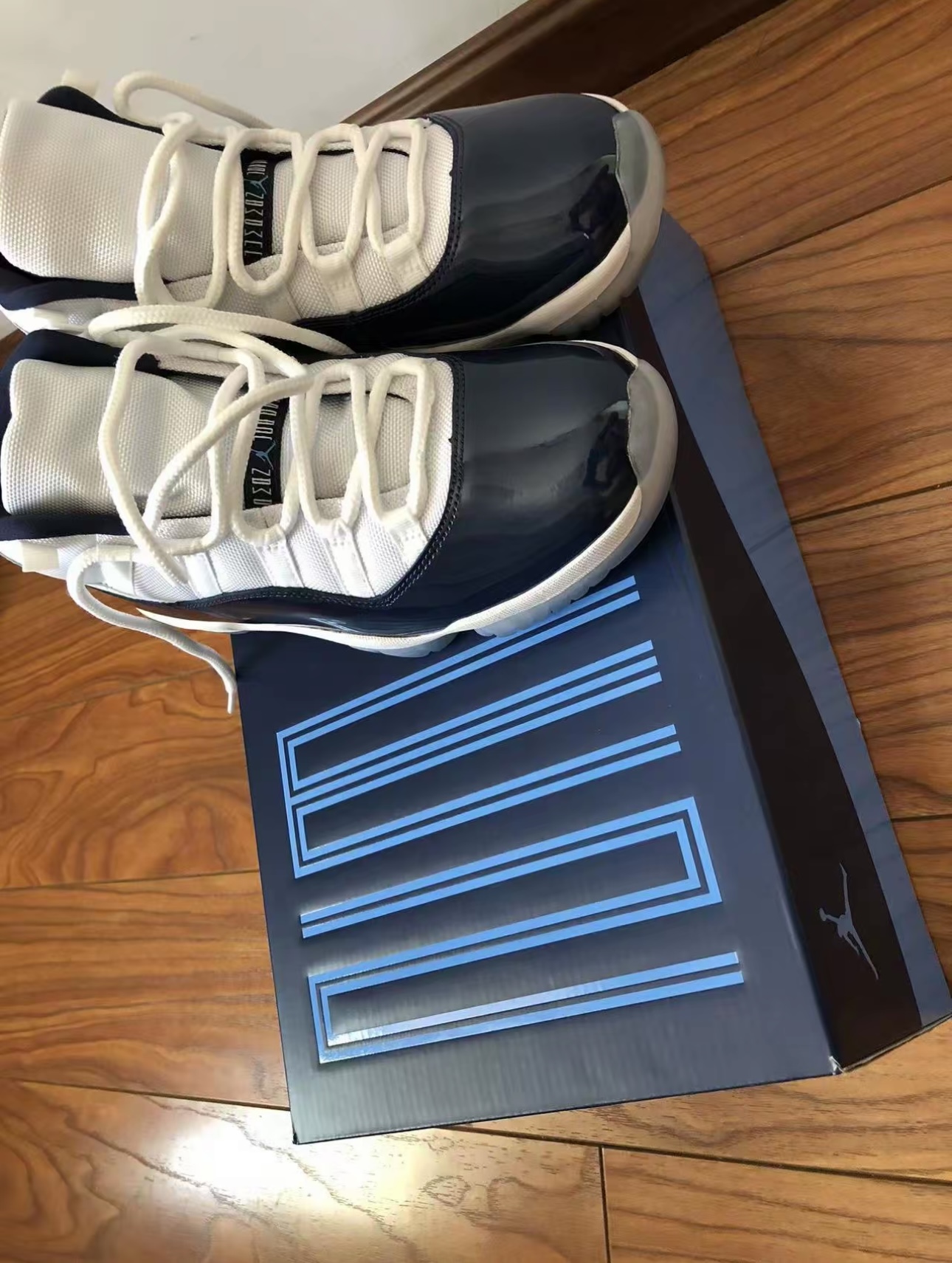 ✨AJ11 Retro UNC 开箱上脚实拍💙