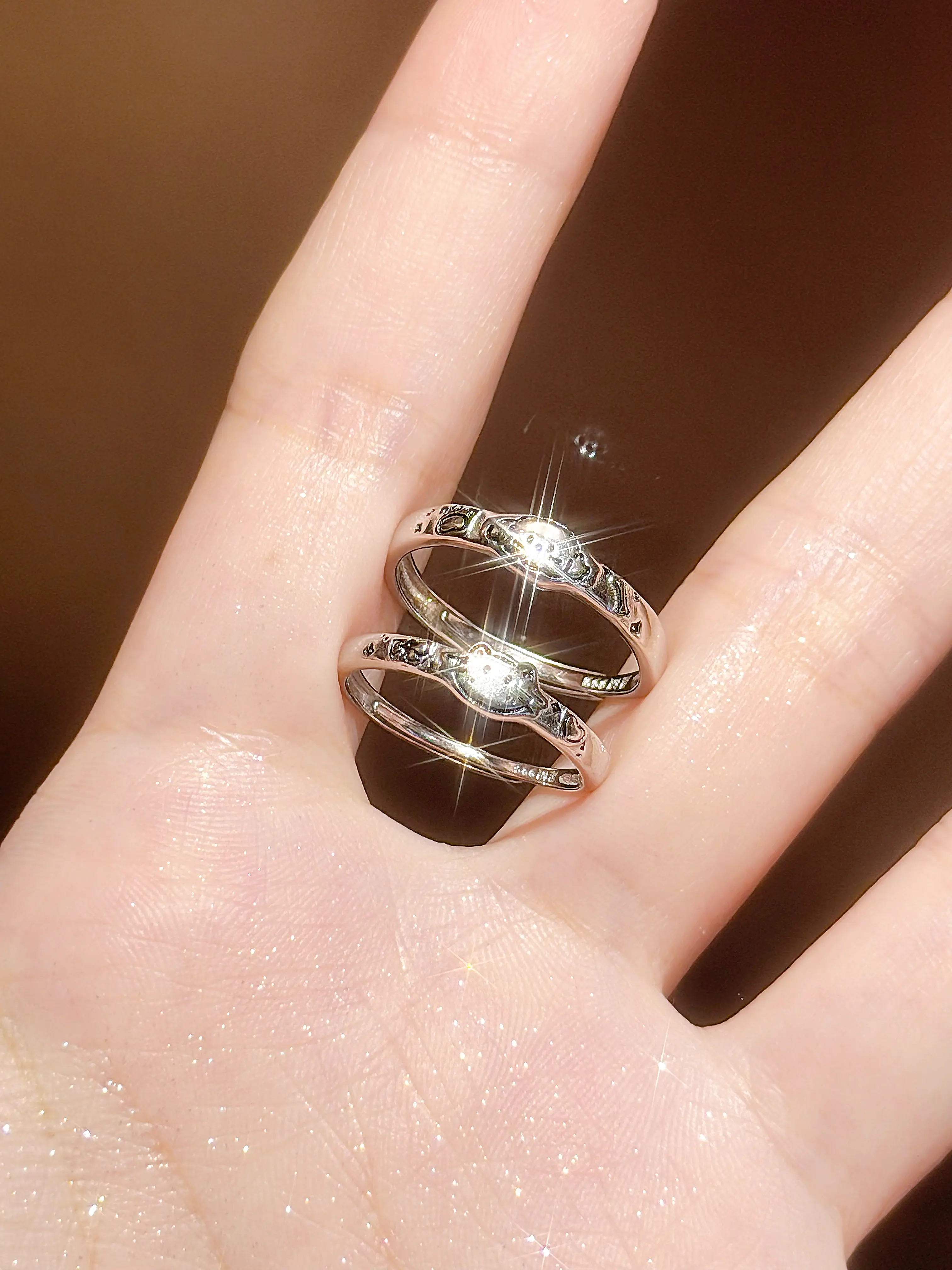 纠结晕了...是想天天换着戴的高甜情侣对戒合集!!🥹✨
