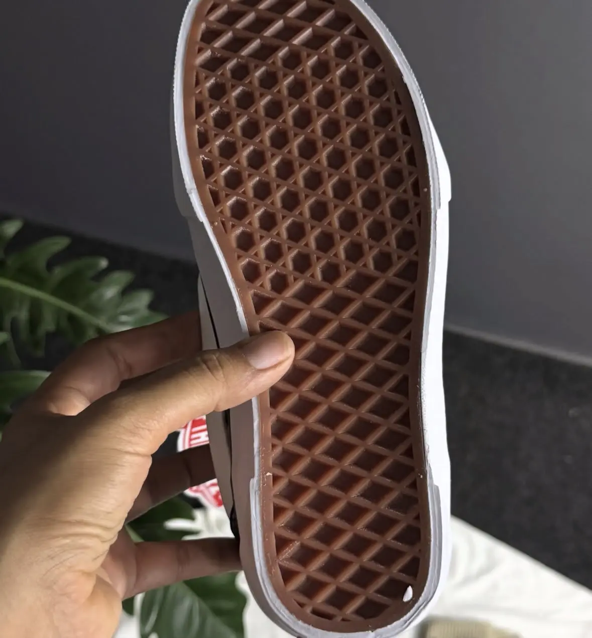 Vans豹纹厚底板鞋