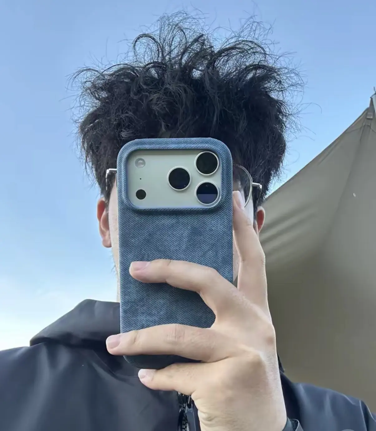 牛仔质感手机壳好帅呀🔥