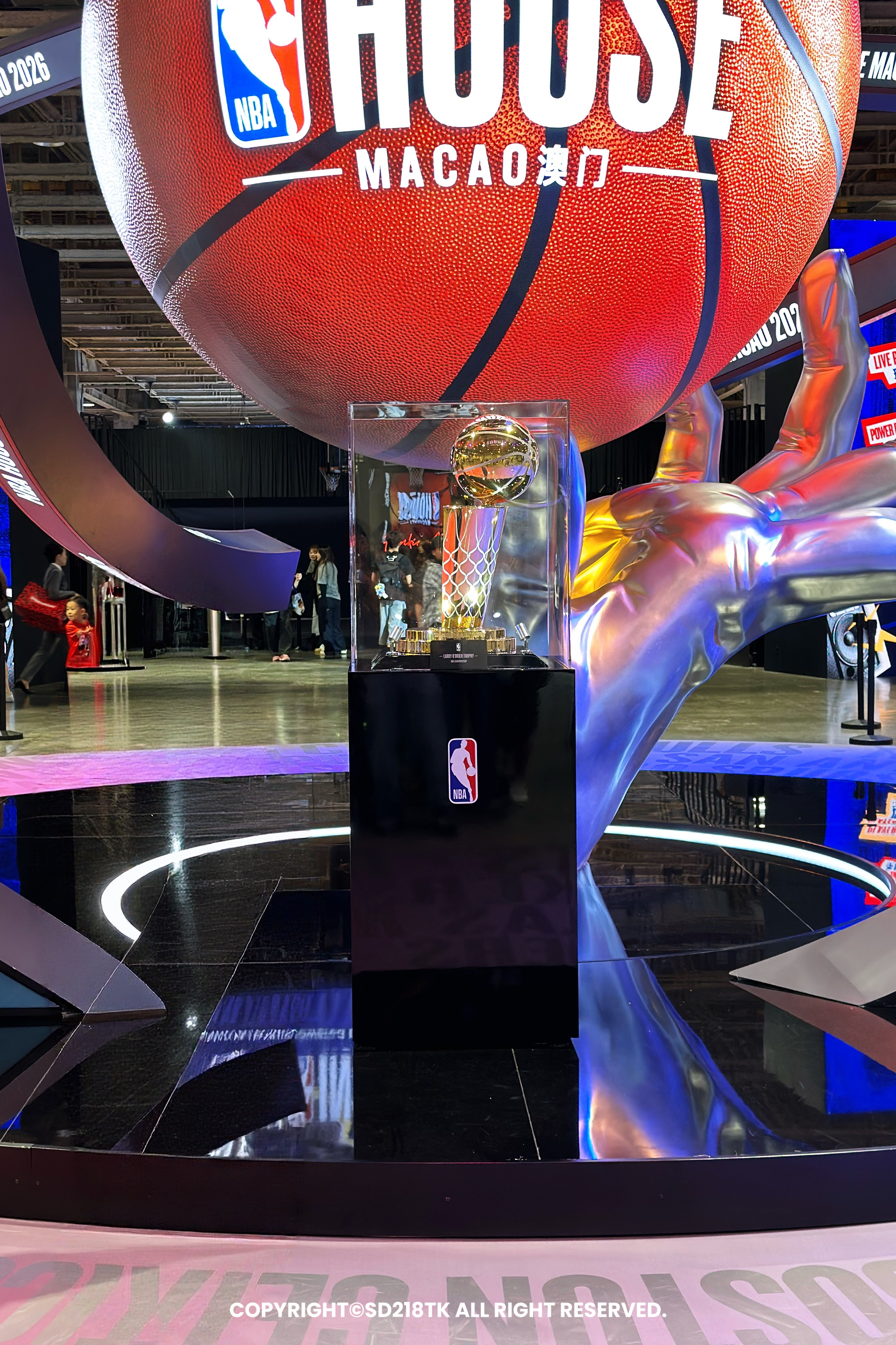 NBA澳门中国赛|近距离见到状元弗拉格了!