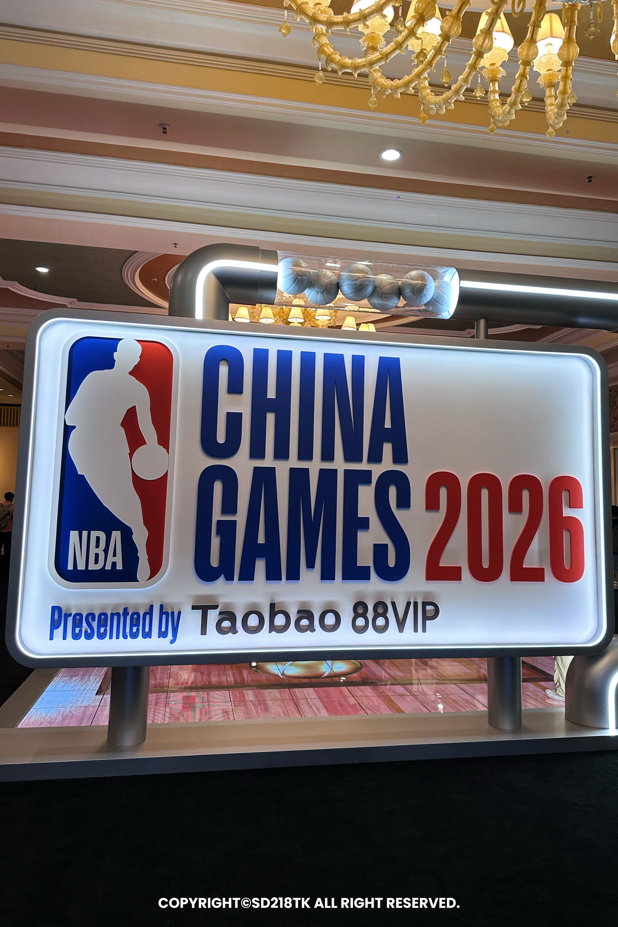 NBA澳门中国赛|近距离见到状元弗拉格了!