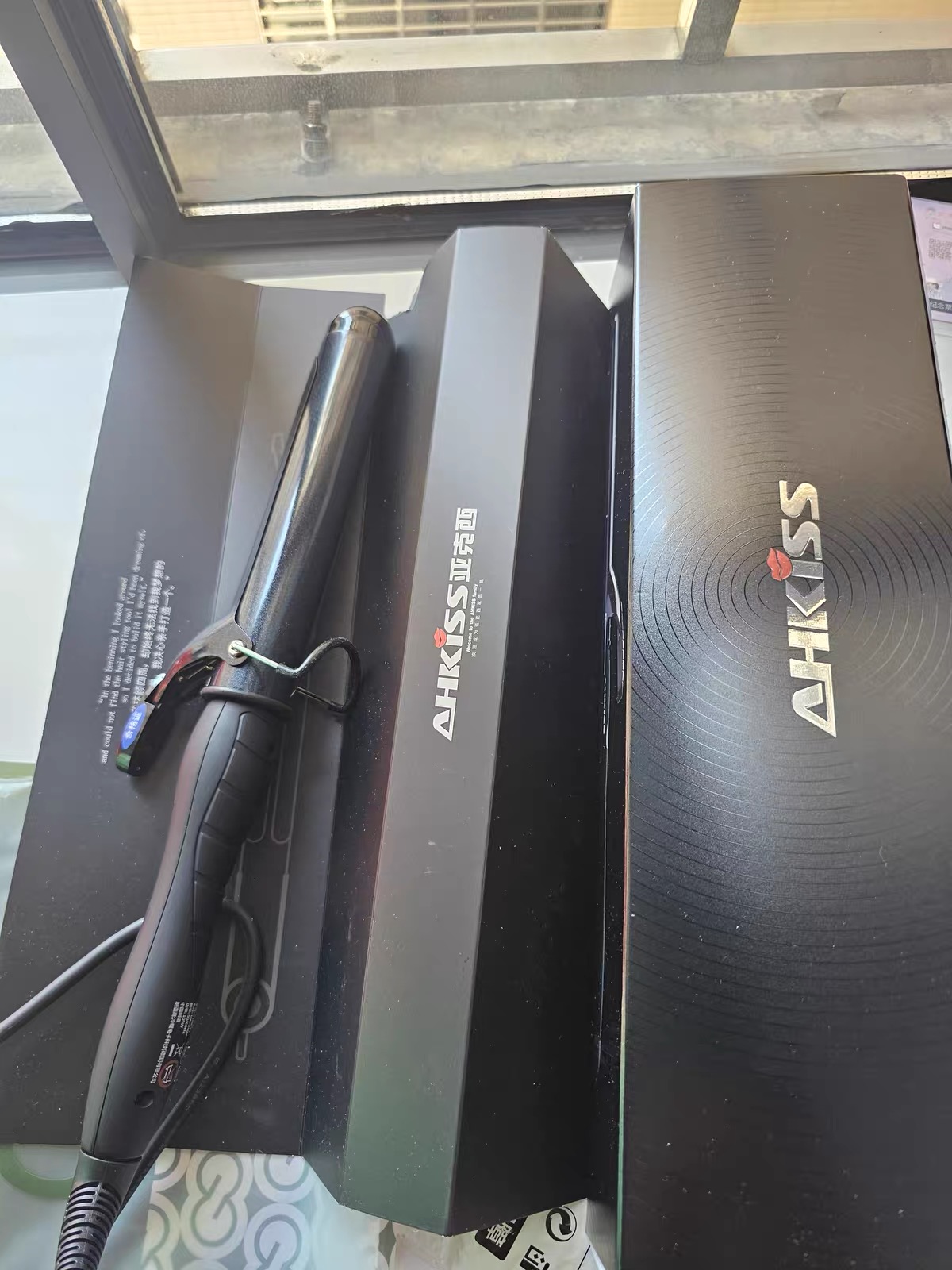 手残党卷发神器✨AHKISS亚克西自动卷发棒