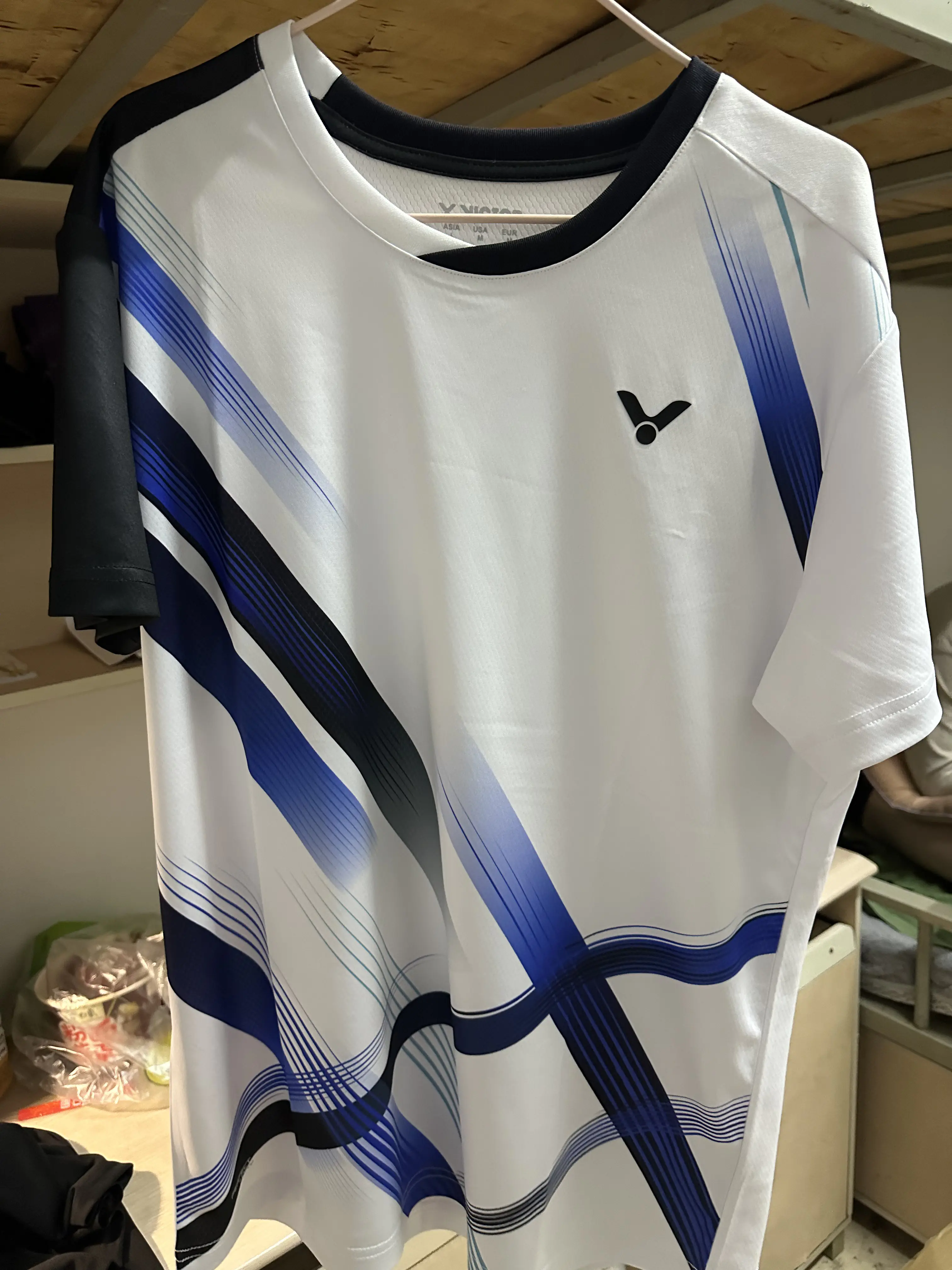 白蓝渐变yyds!被Victory这件球服种草了👕👕
