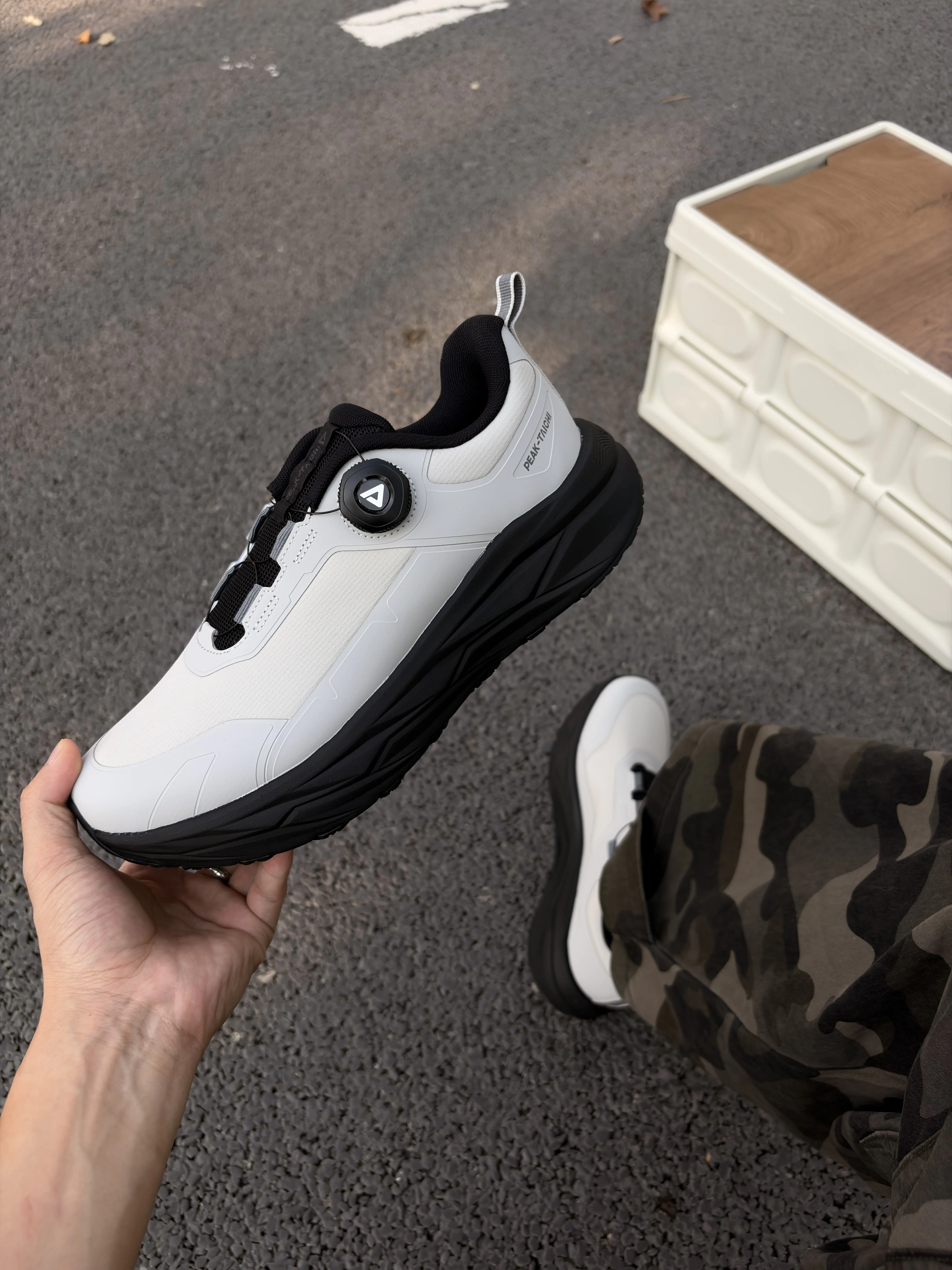 听我的❗️户外训练就穿匹克这双鞋👟