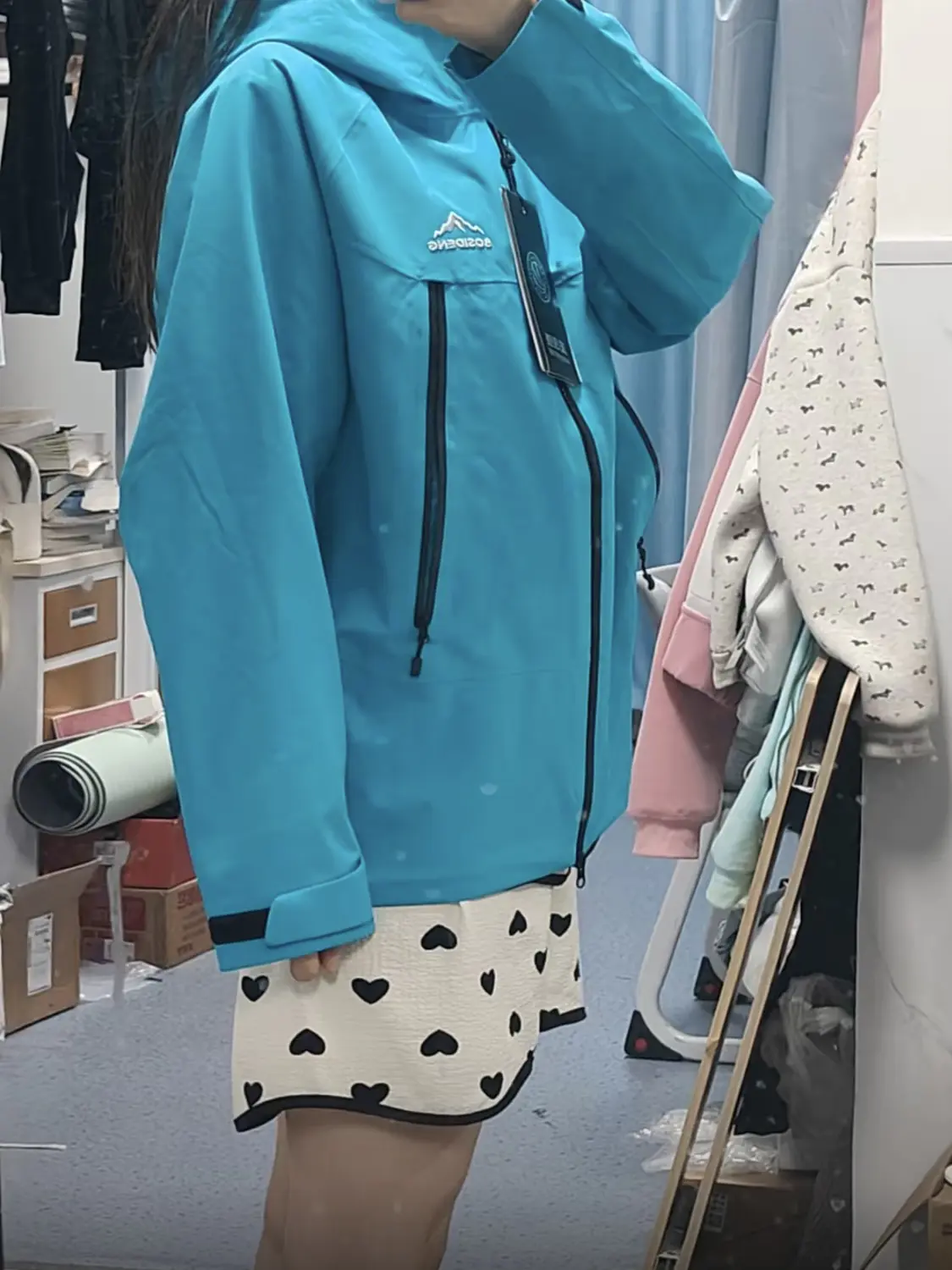 杨紫同款波司登三合一冲锋衣太香啦✨