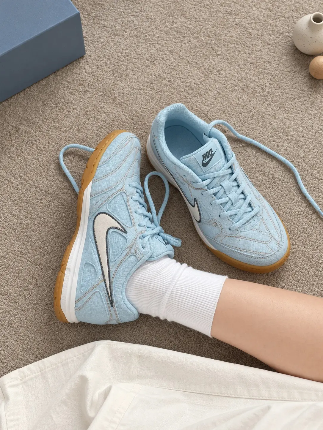 这双Nike 蓝 goto 比 460还要便宜呢!