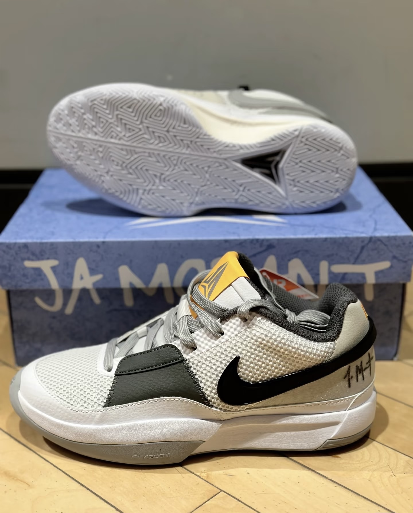 Nike JA 1 EP 莫兰特一代 浅烟灰