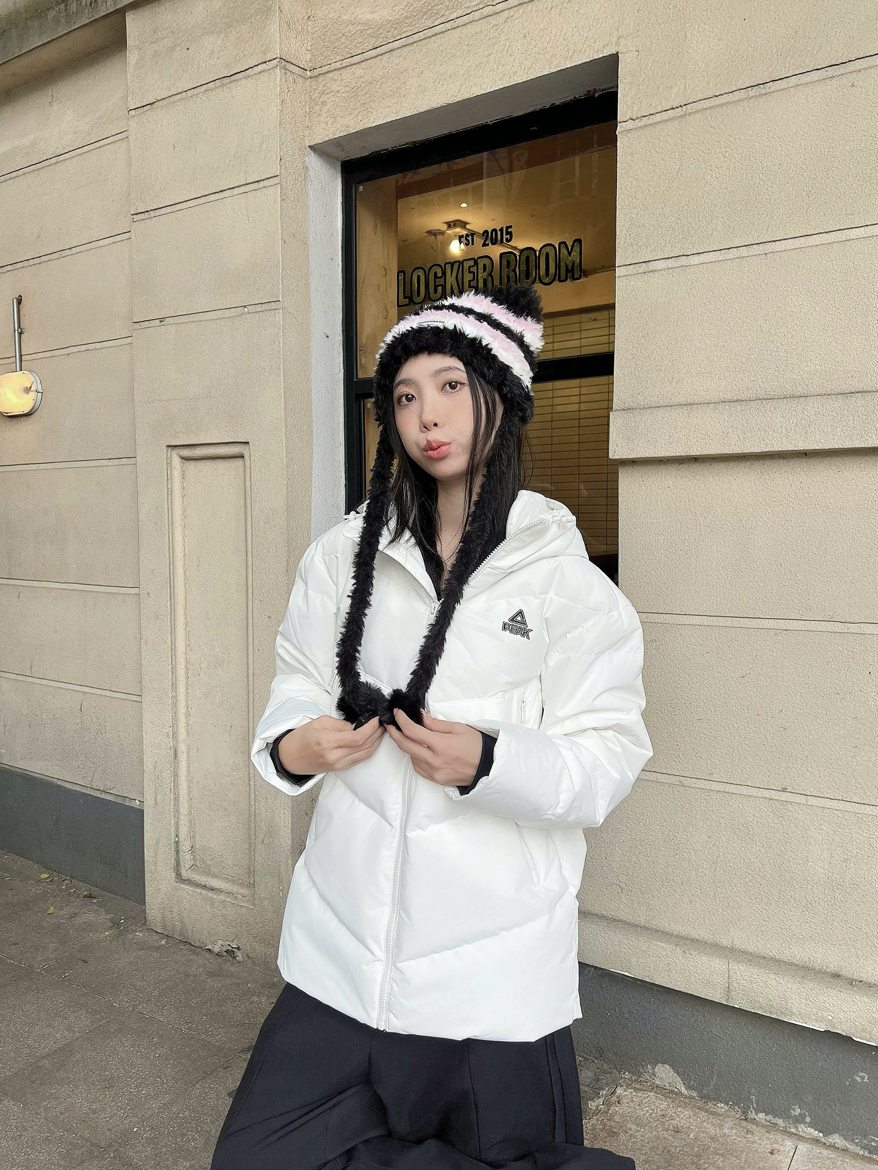 ❄️属于秋冬的白色look🤍懒人羽绒服穿搭公式