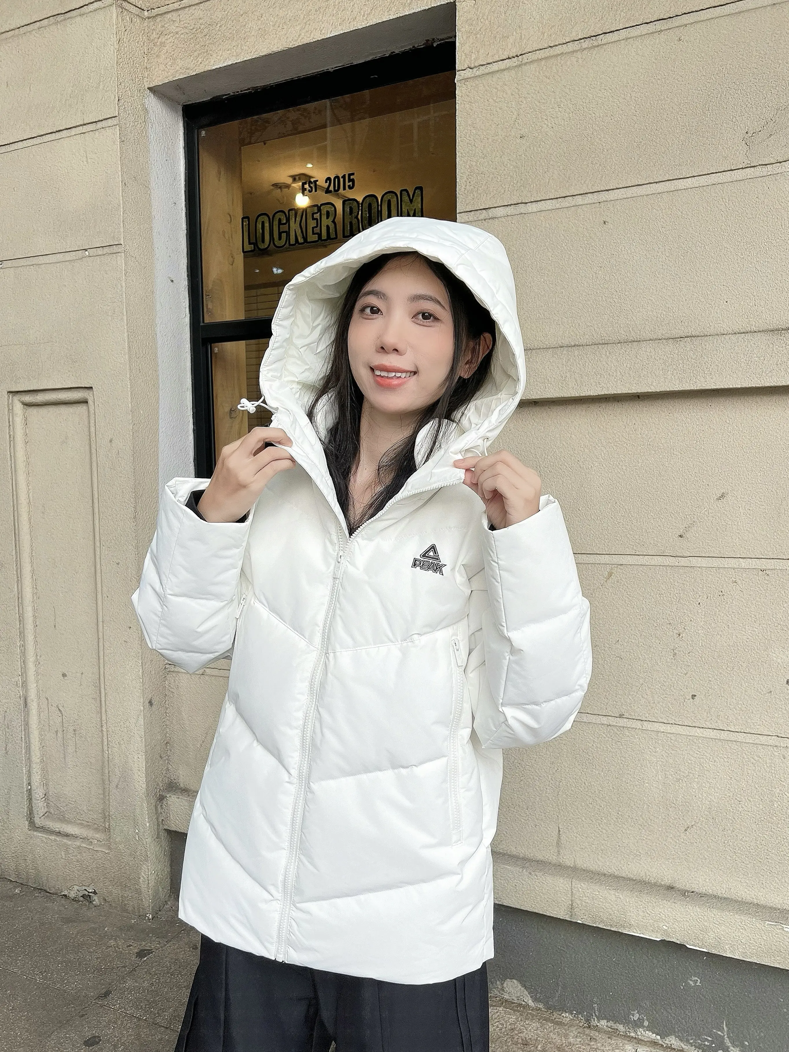 ❄️属于秋冬的白色look🤍懒人羽绒服穿搭公式