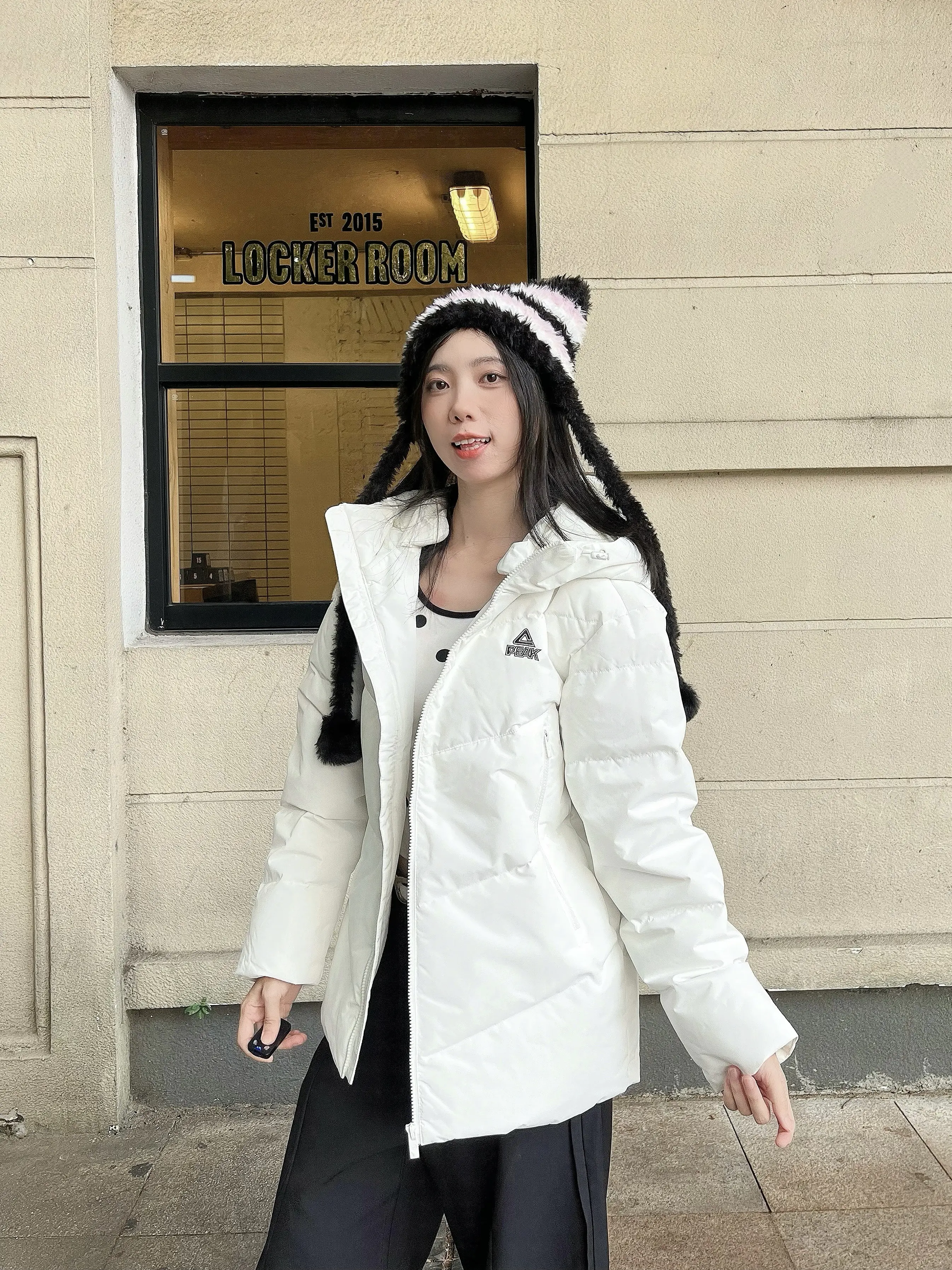 ❄️属于秋冬的白色look🤍懒人羽绒服穿搭公式