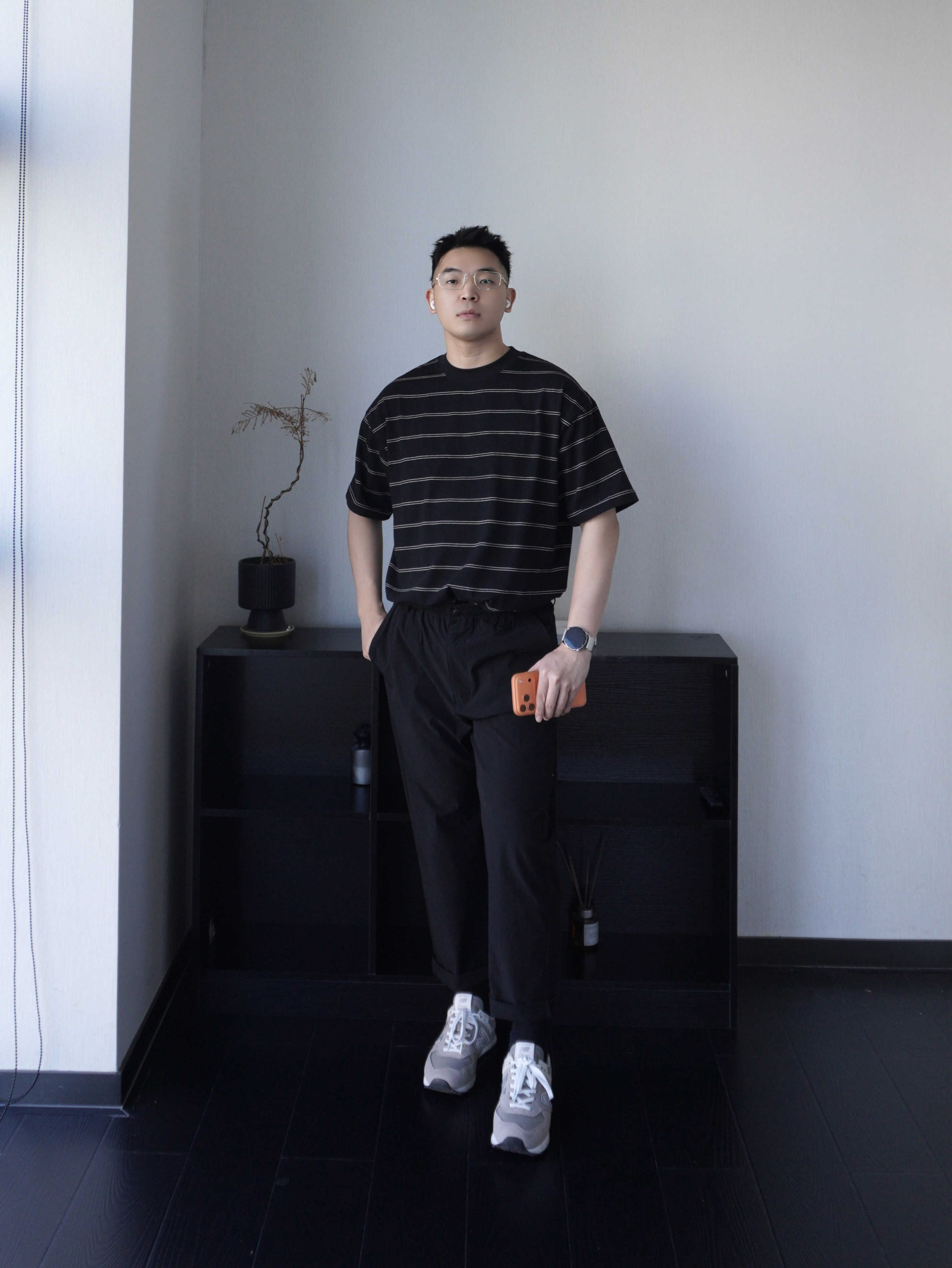 穿出我的风度｜170男生通勤不穿衬衫的一天🖤