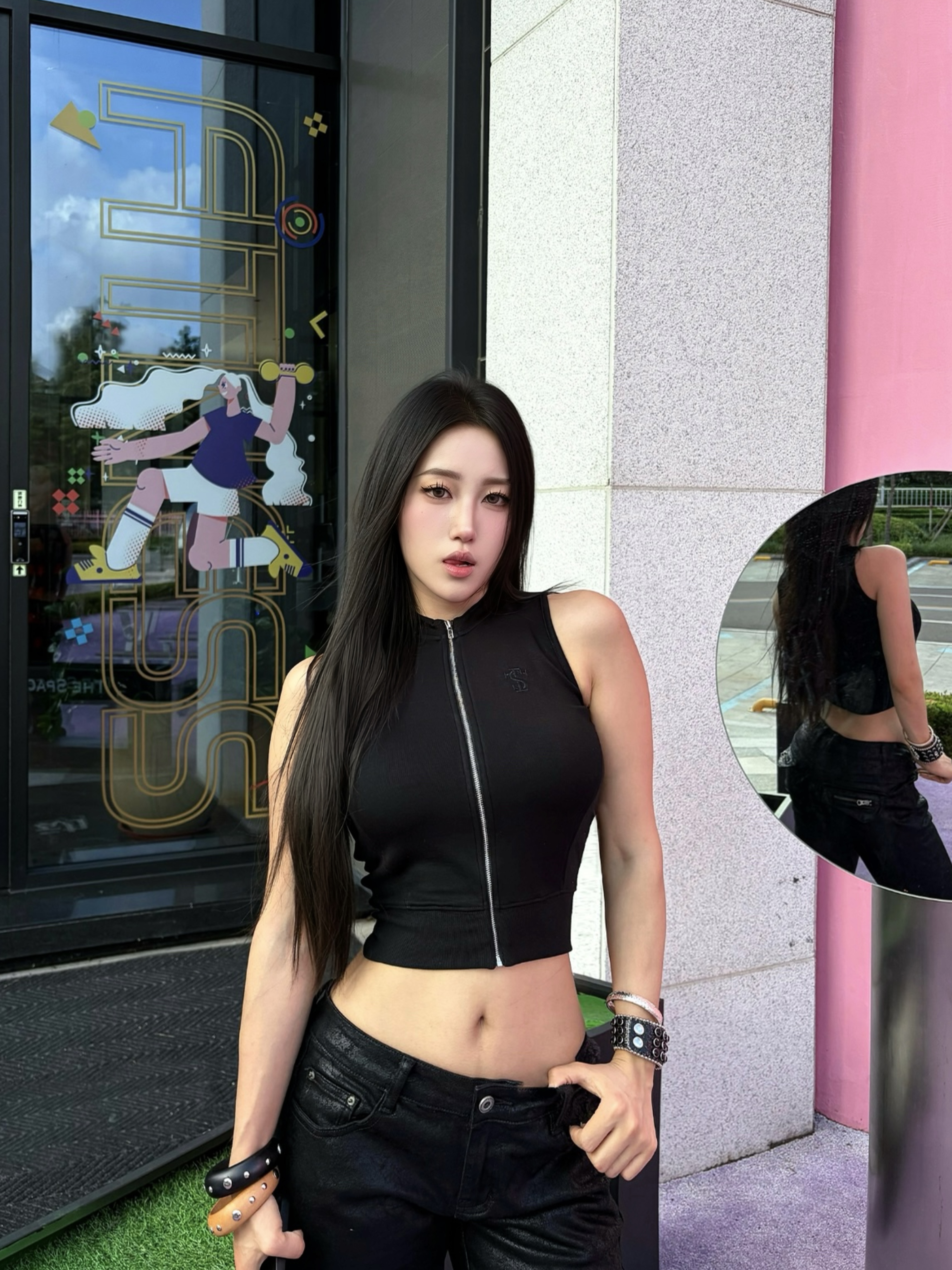 All black｜这样穿也太辣了💋