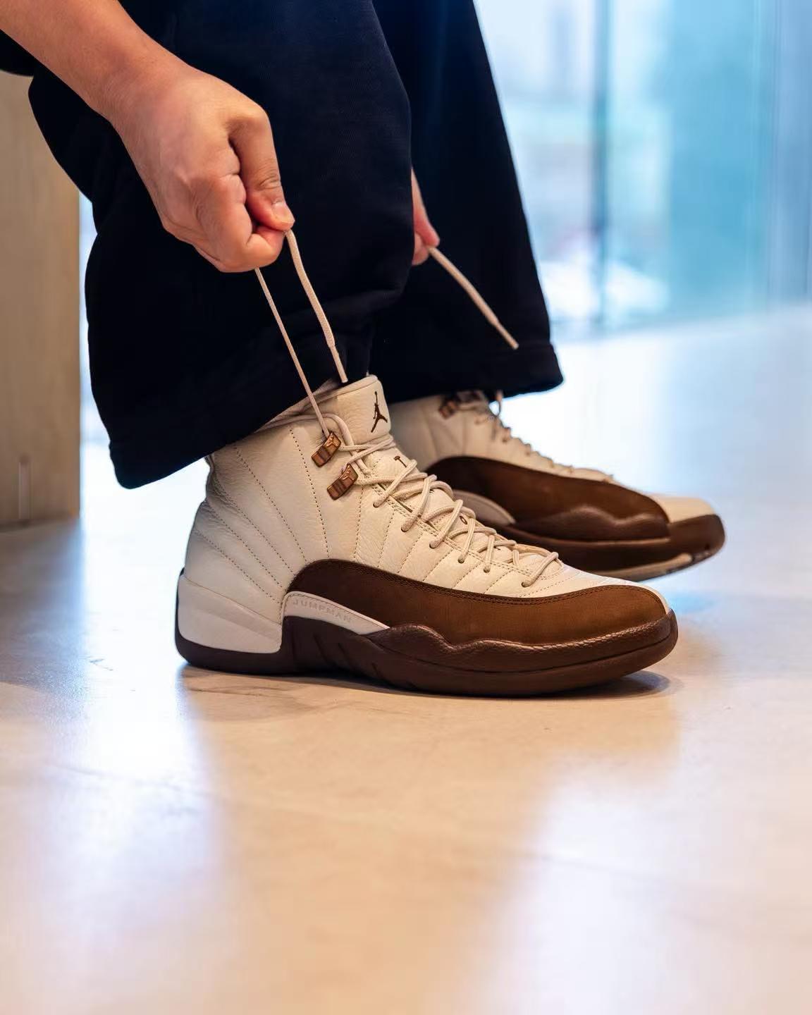 复古美拉德｜Air Jordan 12 棕奶白上脚实拍