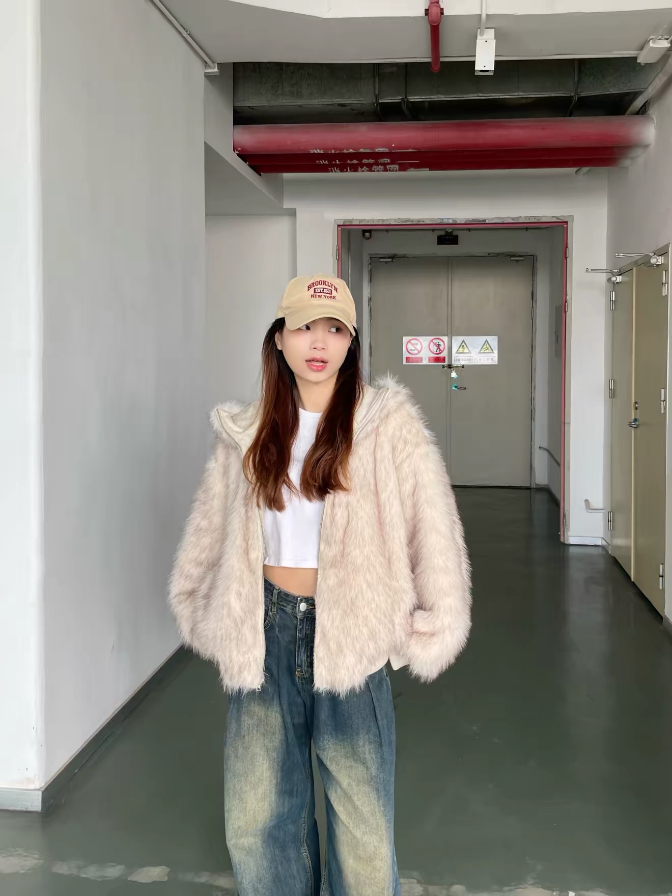 ⚠️别瞎买!这件卡其色毛绒夹克,好看但极其难伺候💸