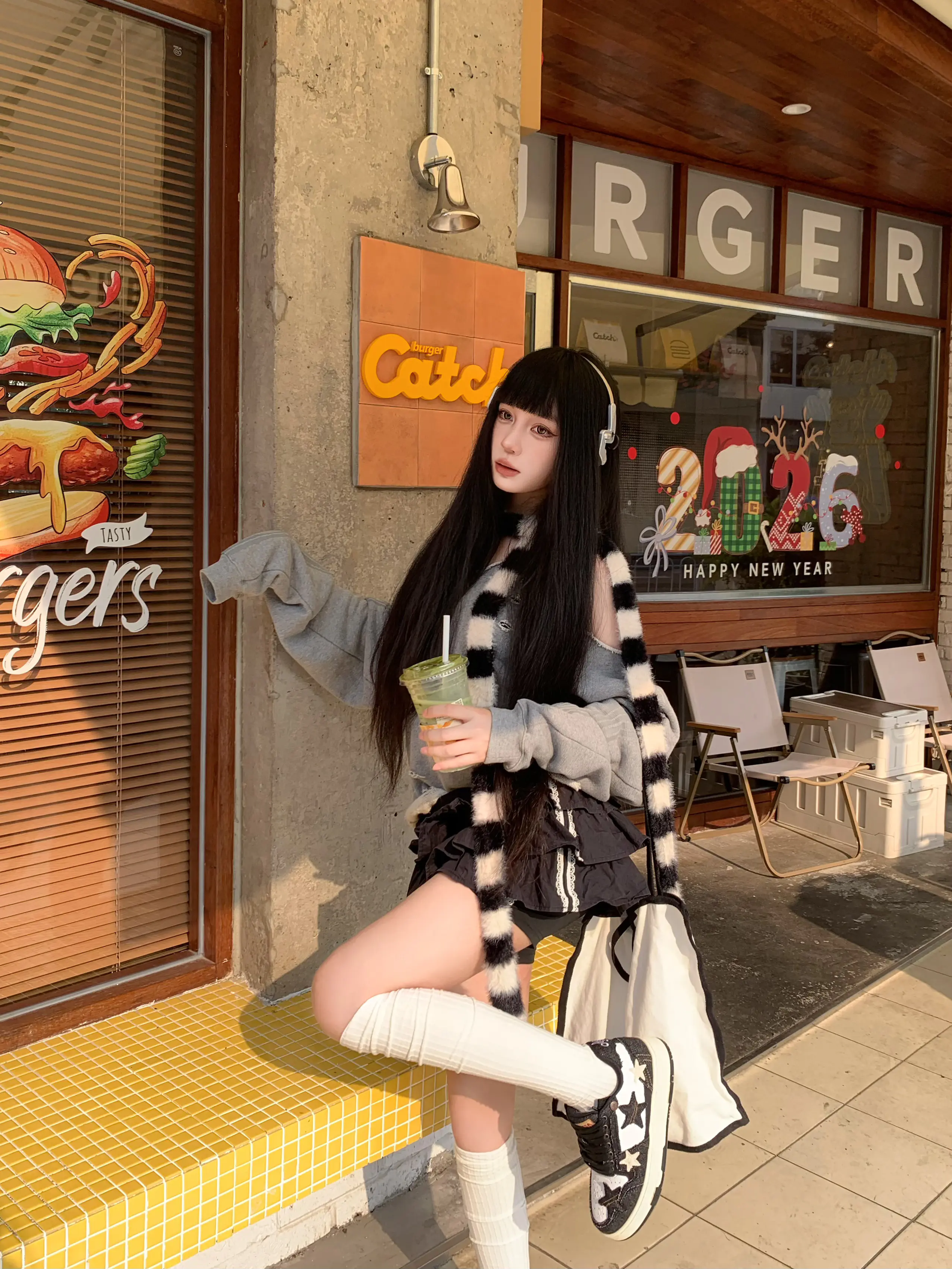 秋日氛围感🍂美式辣妹混搭look