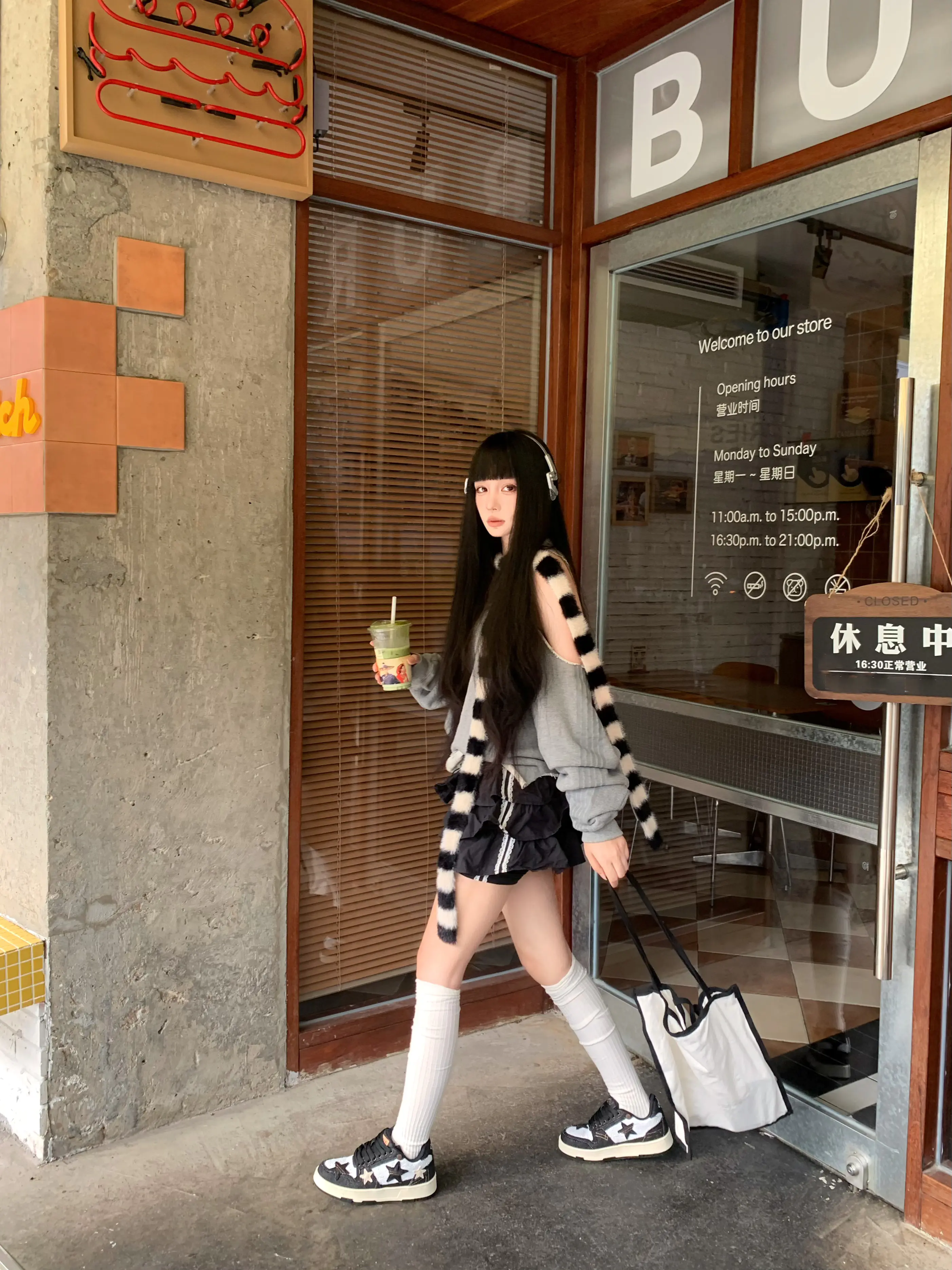 秋日氛围感🍂美式辣妹混搭look