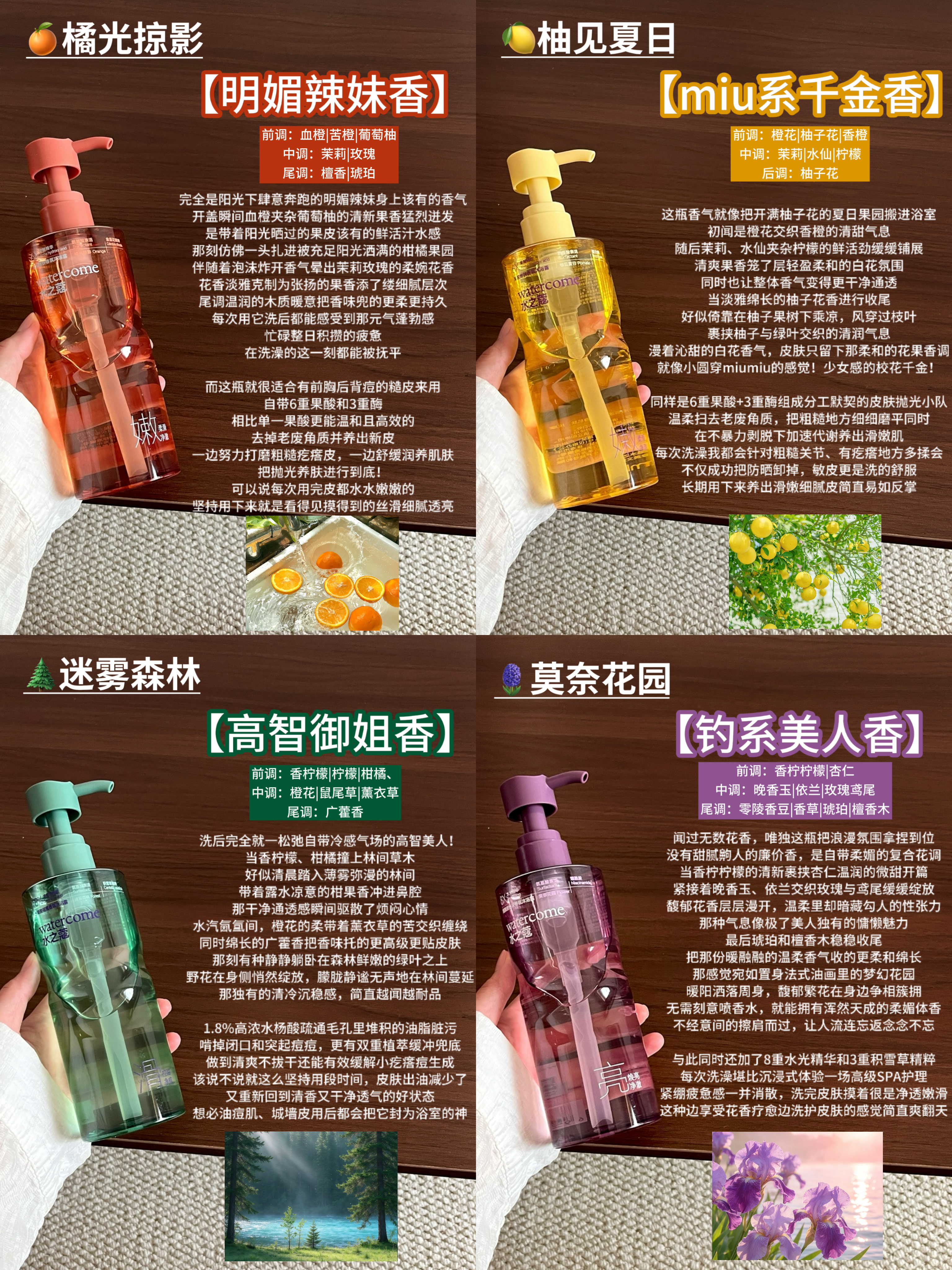 秋冬高段位氛围香！秒掉香水的伪体香沐浴露